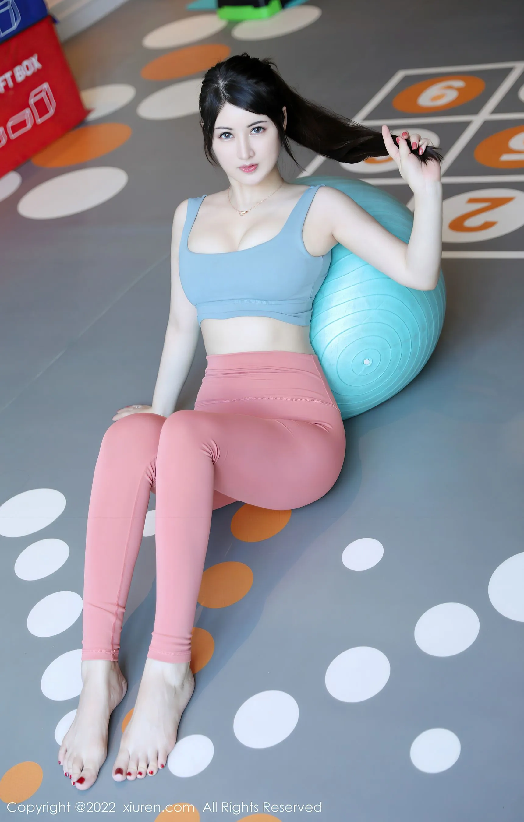 图片[6]-秀人网 No.5406 诗诗kiki 运动美腿-COS写真在线网