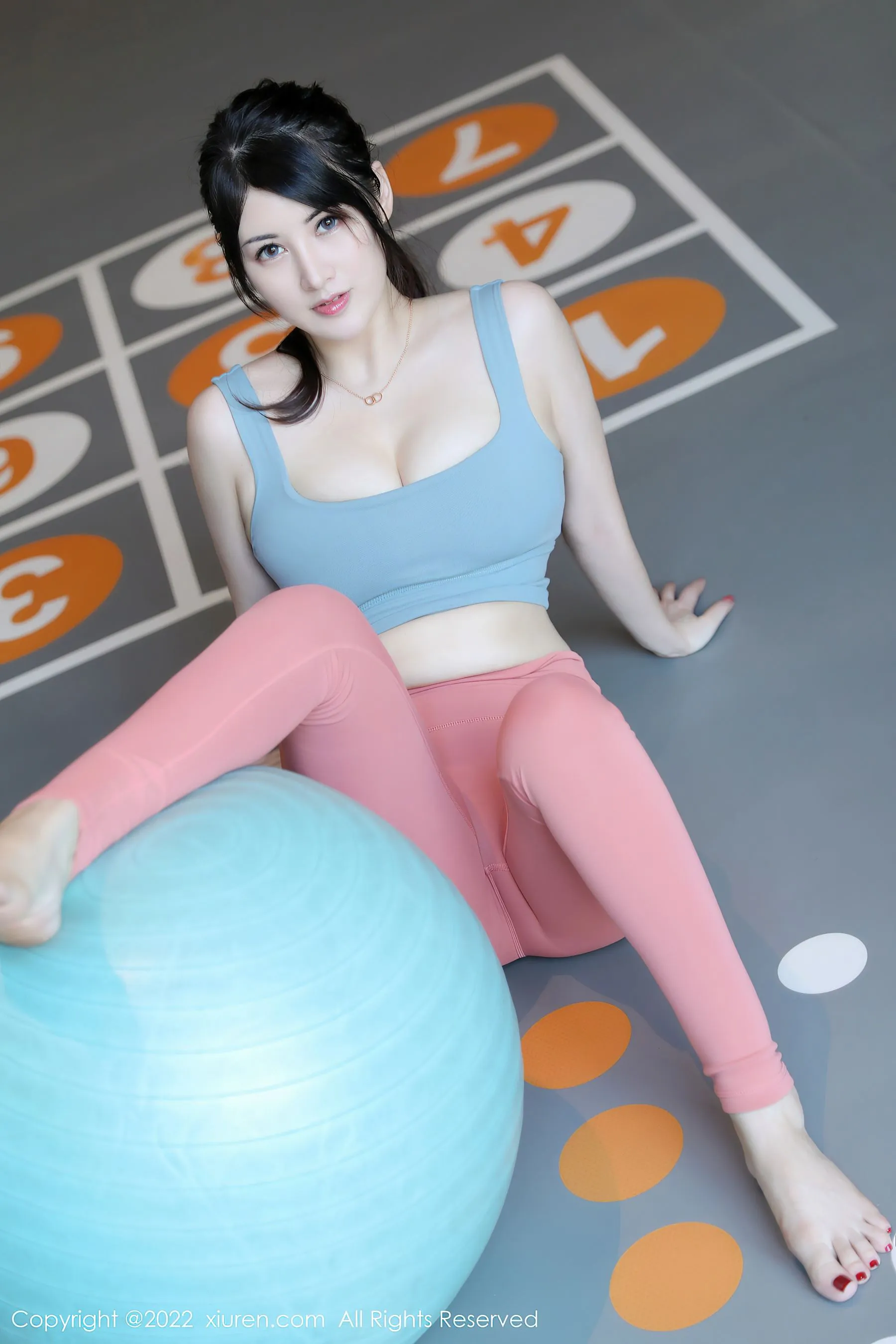 图片[5]-秀人网 No.5406 诗诗kiki 运动美腿-COS写真在线网