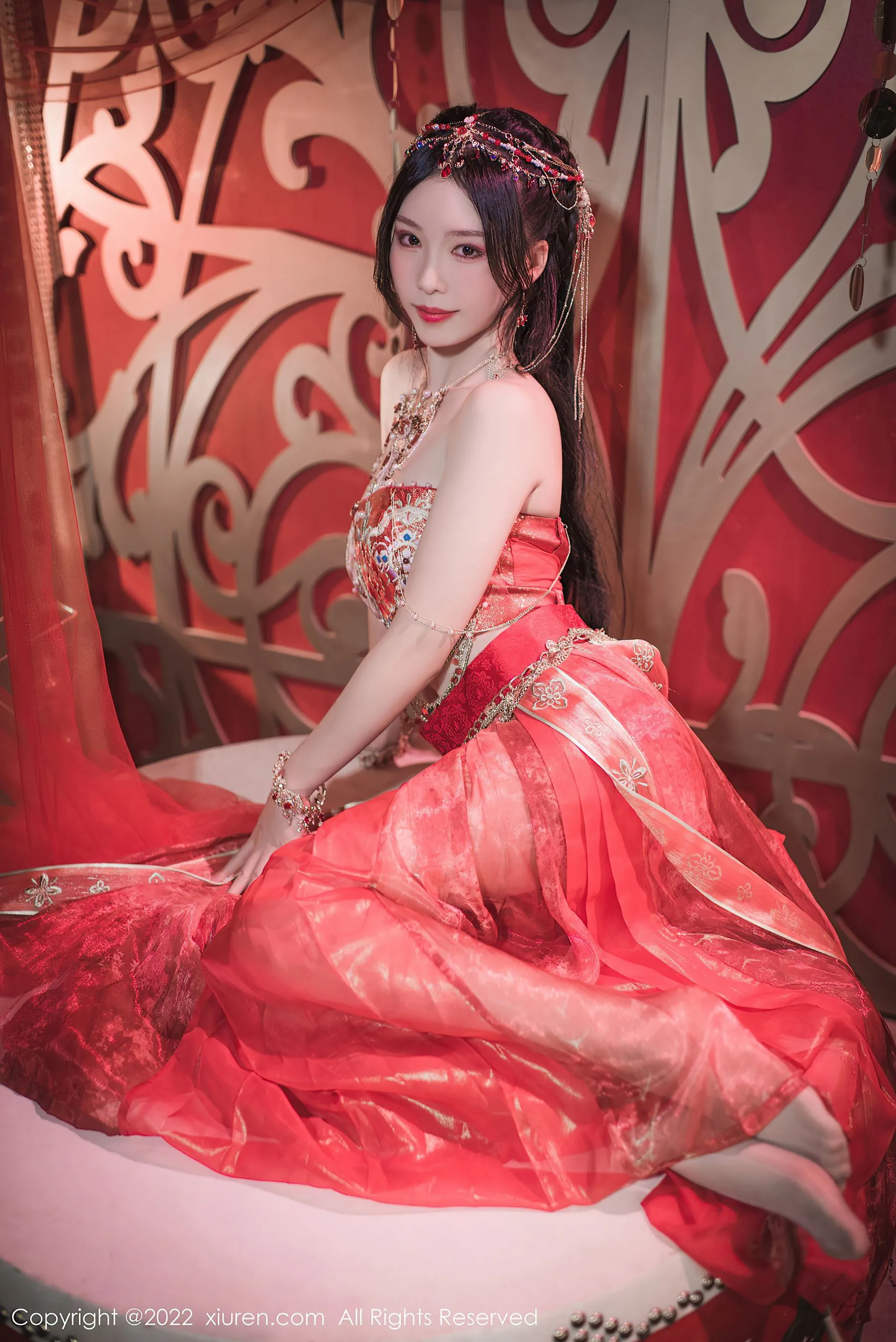 图片[5]-秀人网 No.5699 利世 舞娘美腿-COS写真在线网
