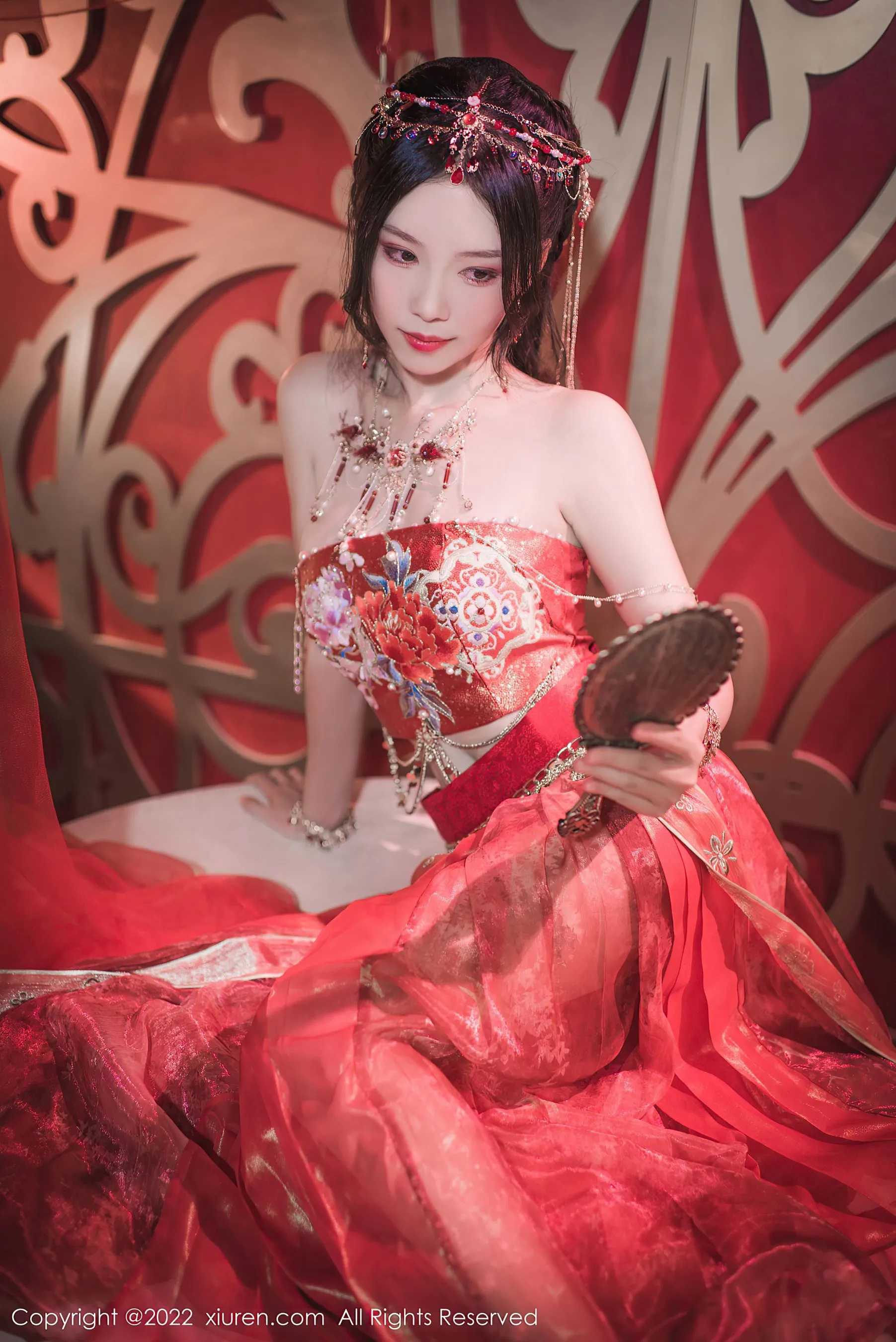 图片[6]-秀人网 No.5699 利世 舞娘美腿-COS写真在线网