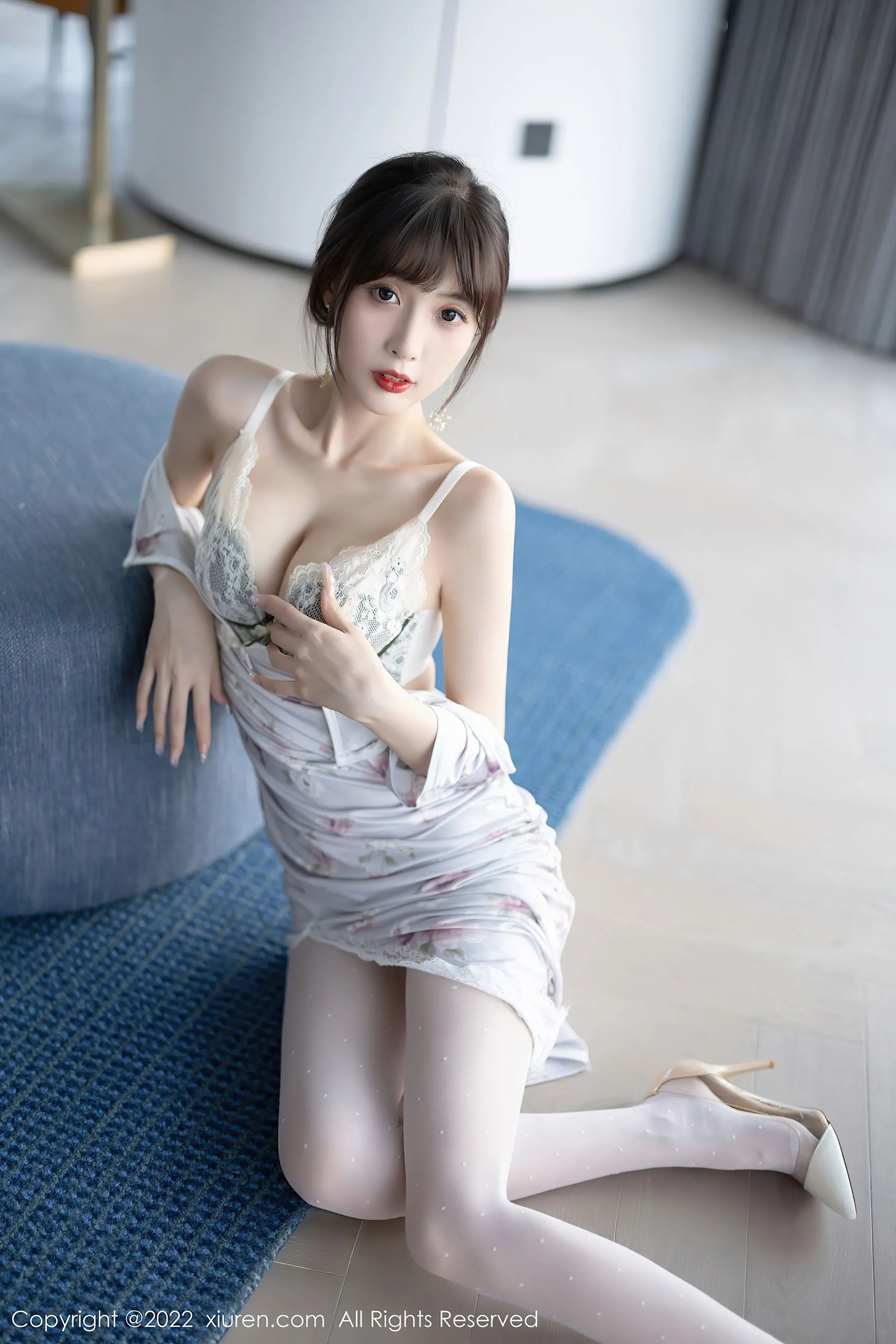 图片[5]-秀人网 No.5757 林星阑 旗袍美腿-COS写真在线网