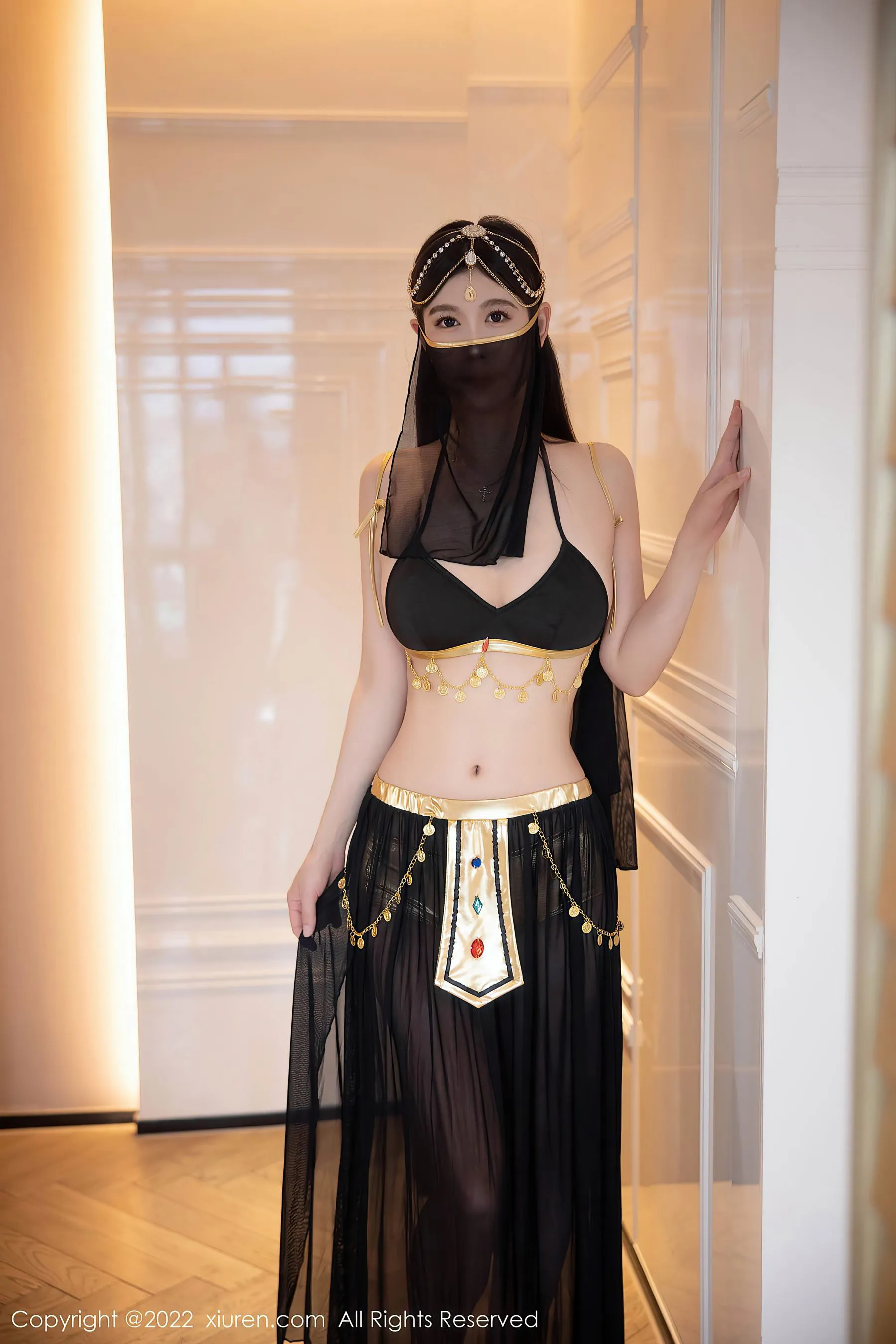 图片[3]-秀人网 No.5849 李雅柔182CM 西域风情-COS写真在线网