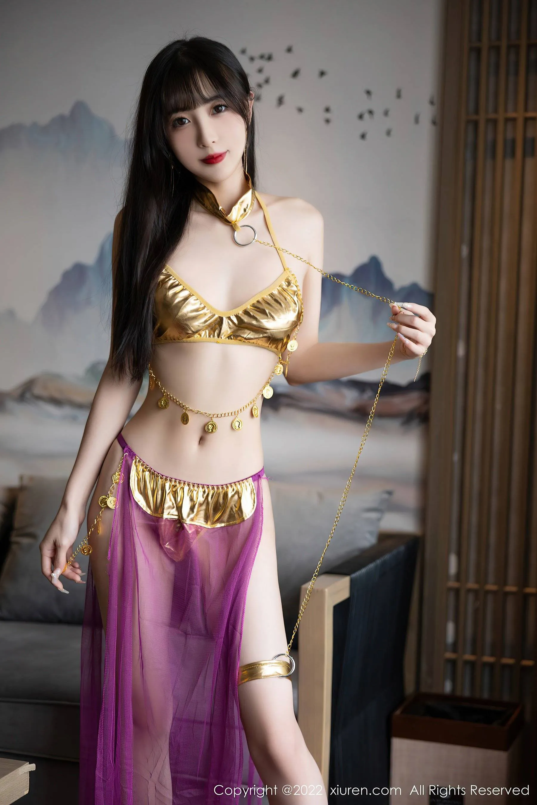 图片[2]-秀人网 No.5901 林星阑-COS写真在线网