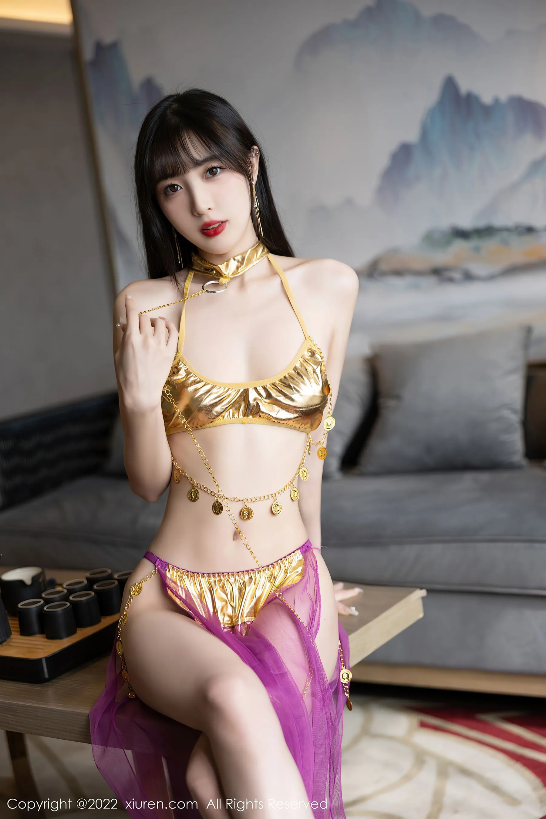 图片[6]-秀人网 No.5901 林星阑-COS写真在线网