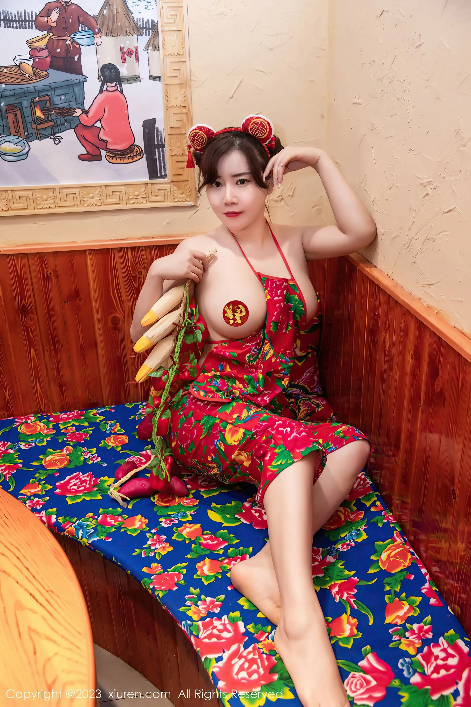 图片[6]-秀人网 No.6121 王婉悠Queen-COS写真在线网