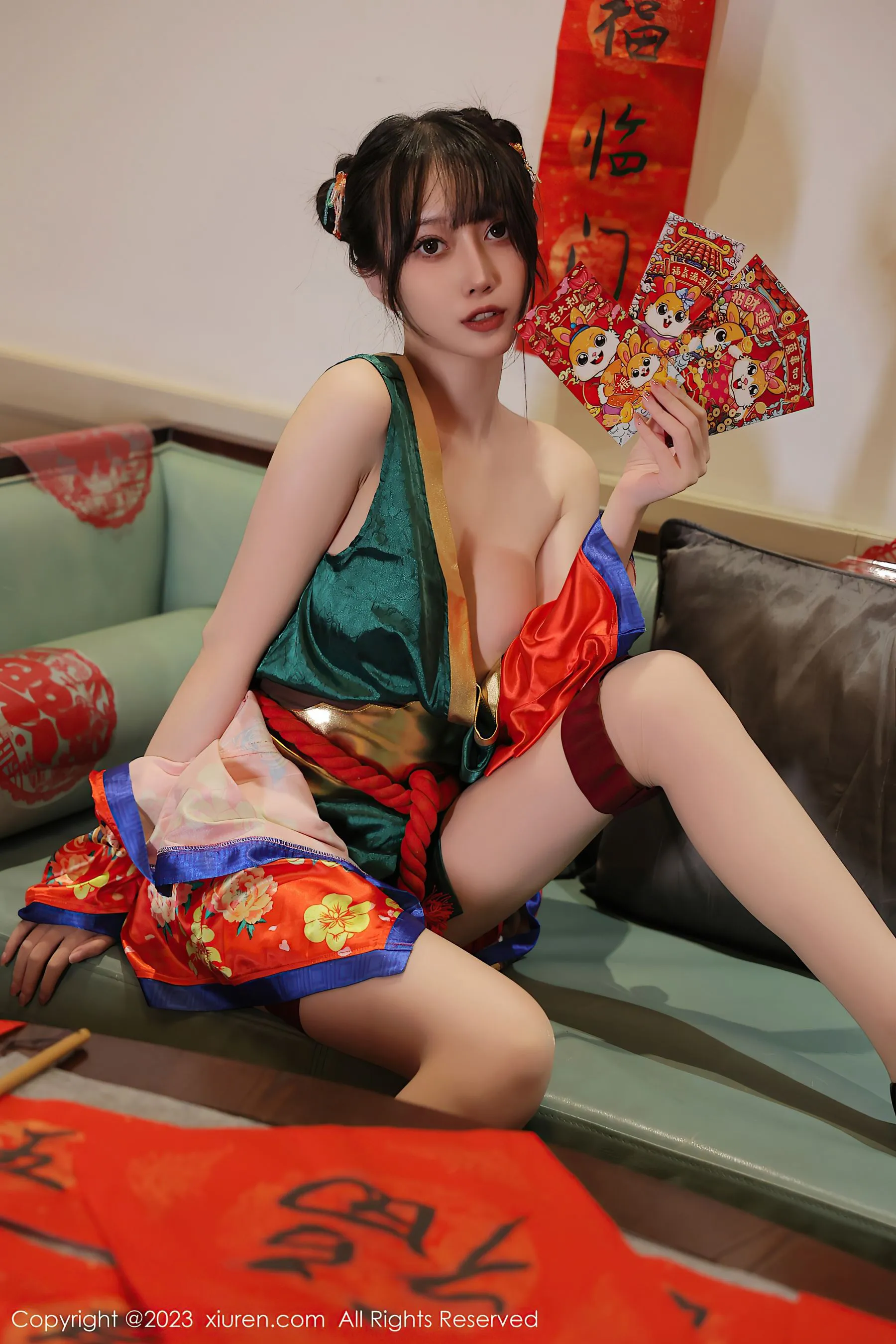 图片[4]-秀人网 No.6167 玥儿玥er 新春美腿-COS写真在线网