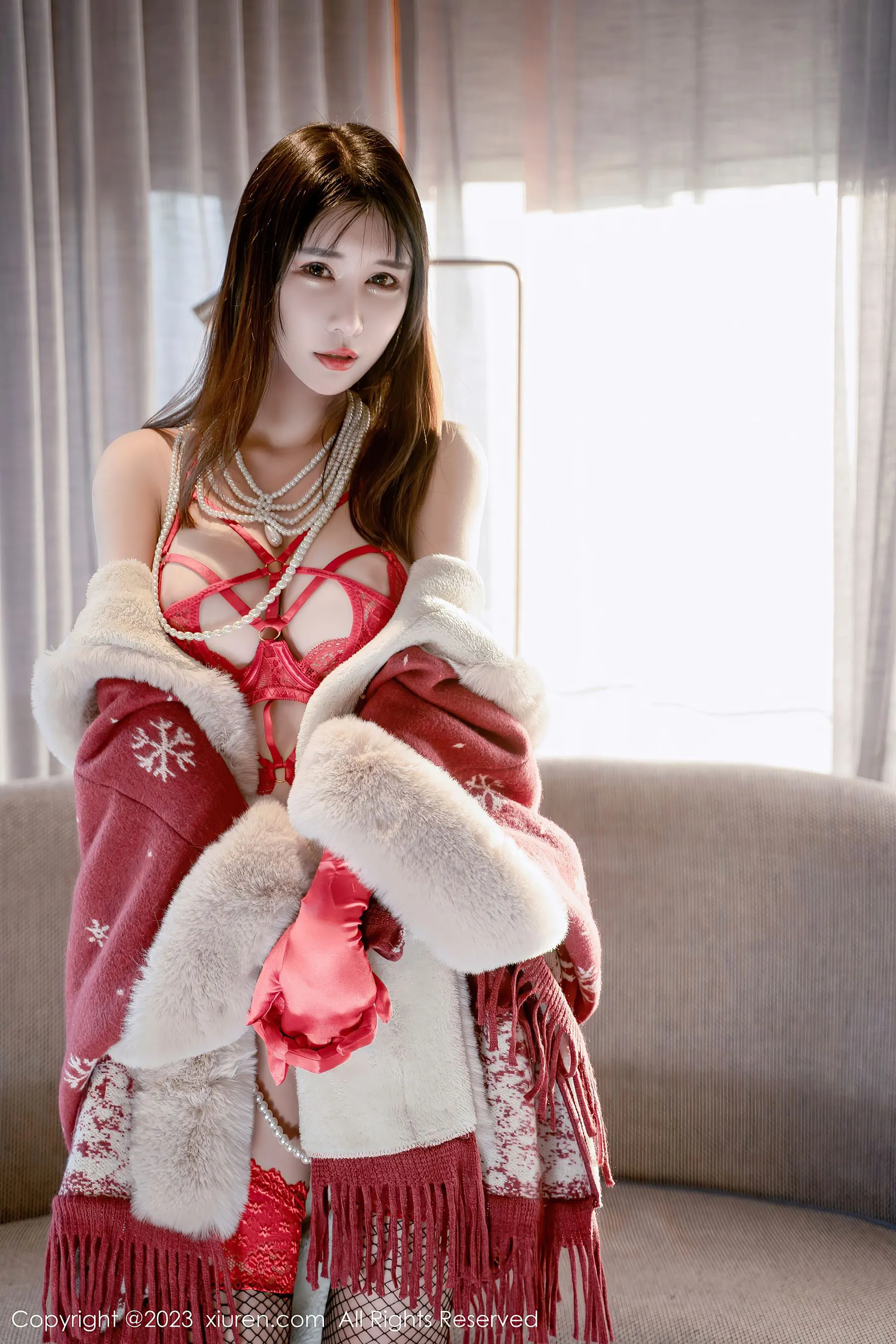 图片[2]-秀人网 No.6188 夏沫沫tifa 阳朔旅拍-COS写真在线网