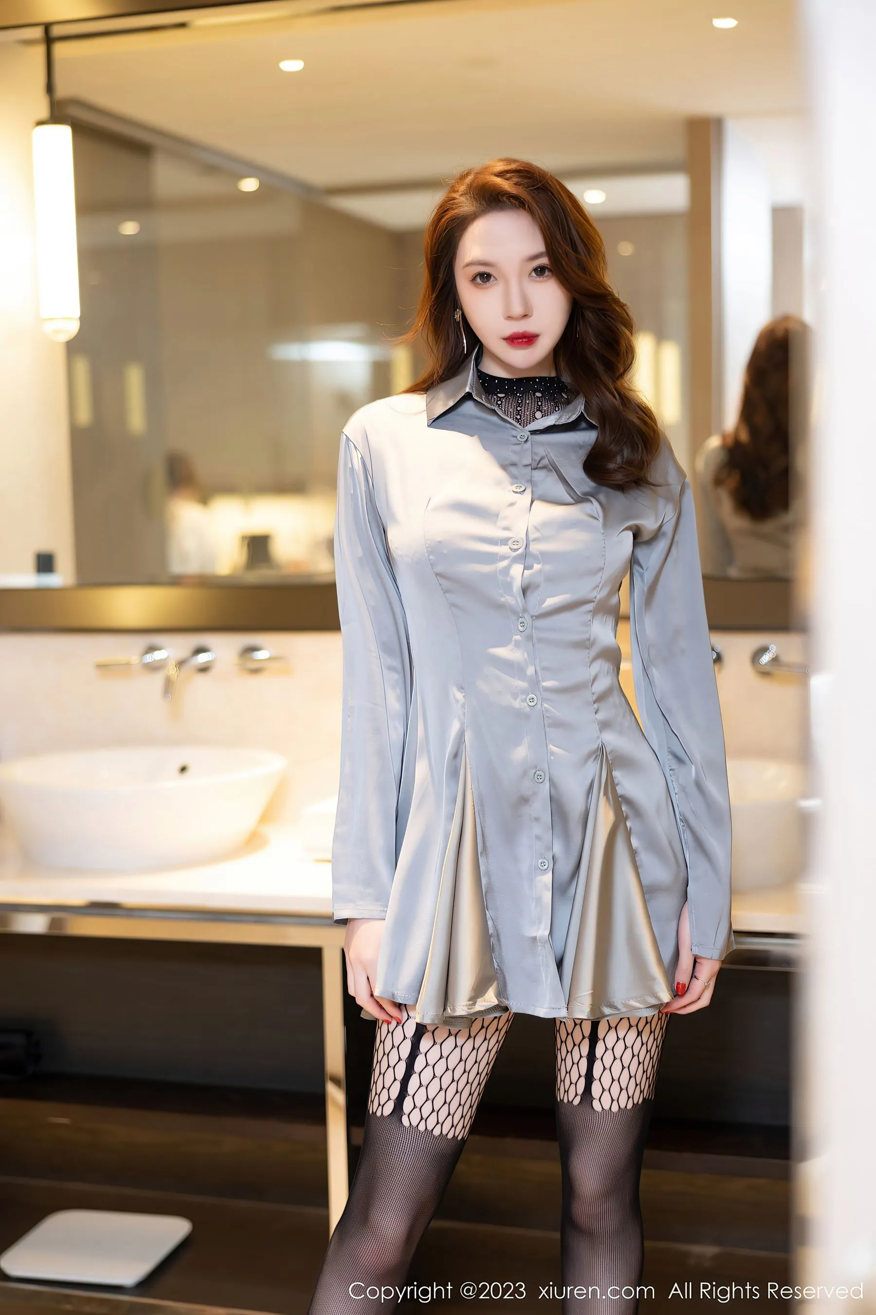 图片[6]-秀人网 No.6271 梦心玥 黑丝美腿-COS写真在线网