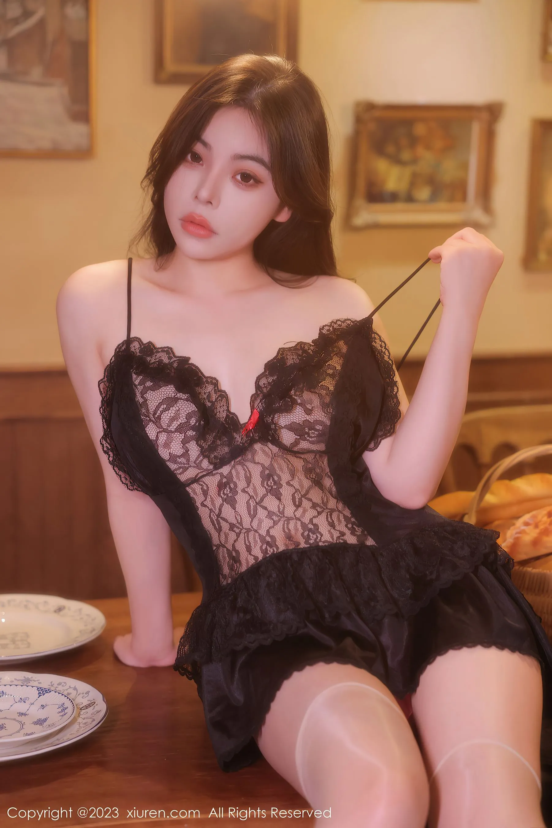 图片[6]-秀人网 No.6339 Aami喵小狐 新人美臀-COS写真在线网