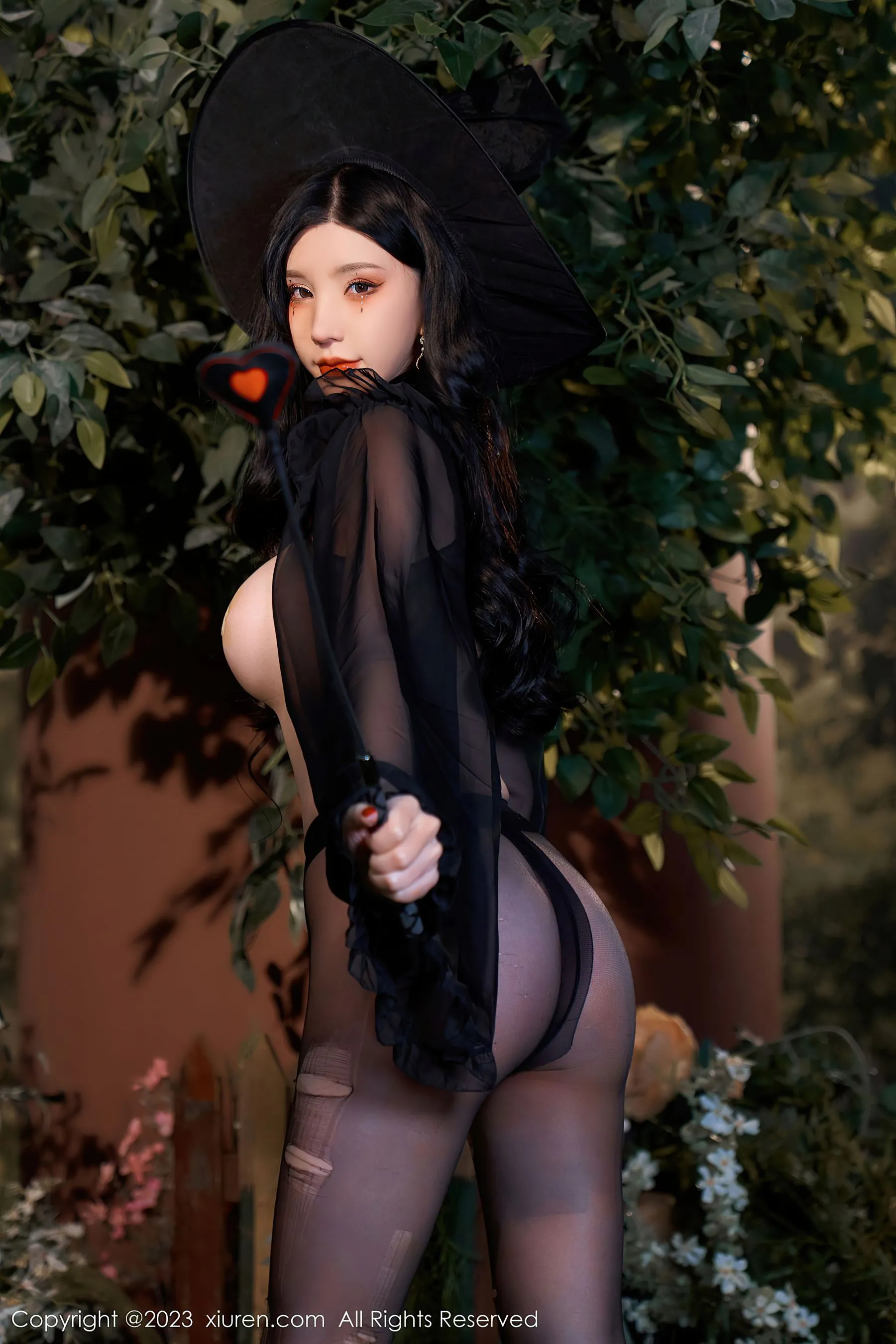 图片[4]-秀人网 No.6362 周于希Sally 黑丝美臀-COS写真在线网