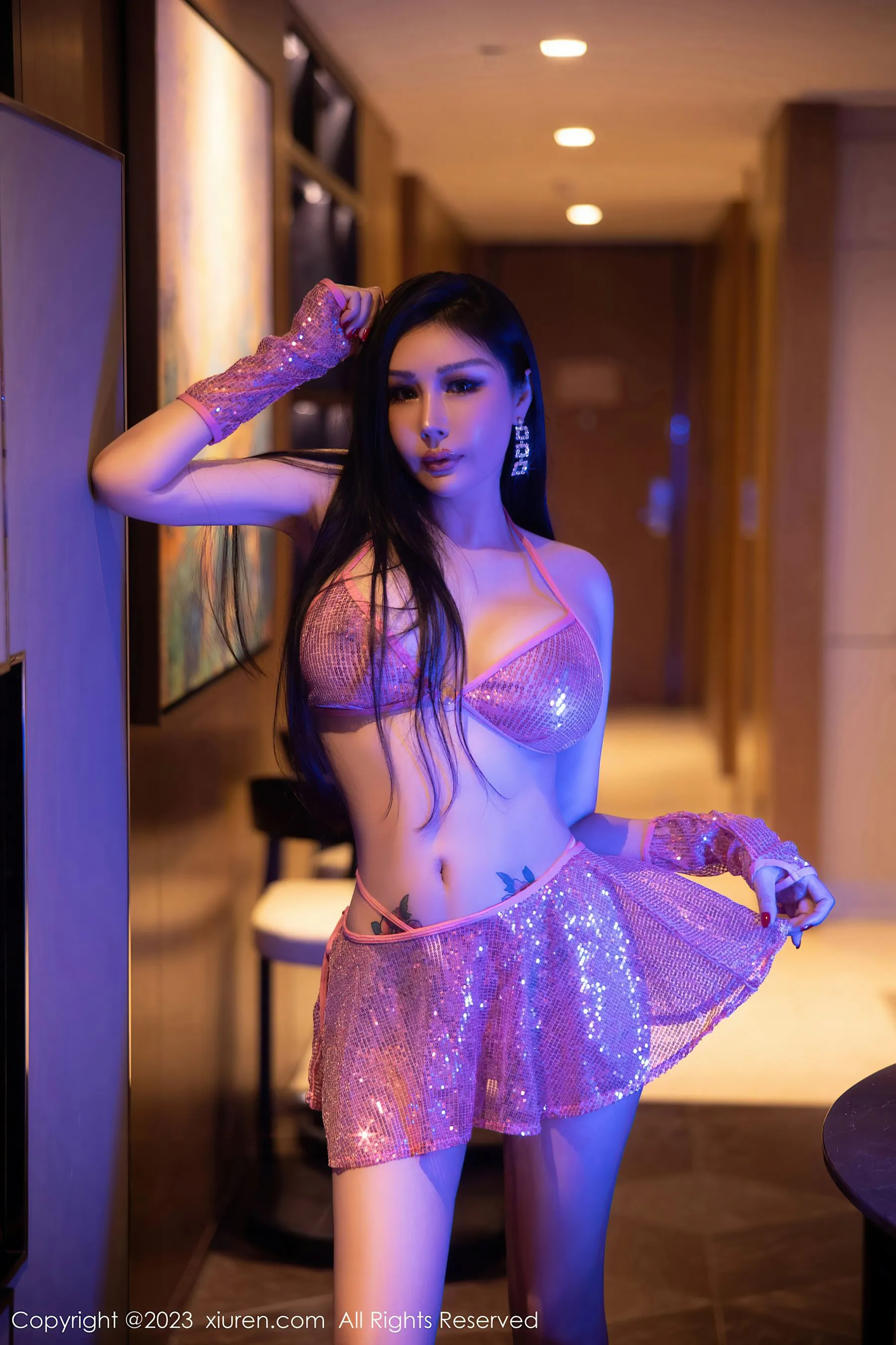 图片[4]-秀人网 No.6574 田冰冰 丰腴美臀-COS写真在线网