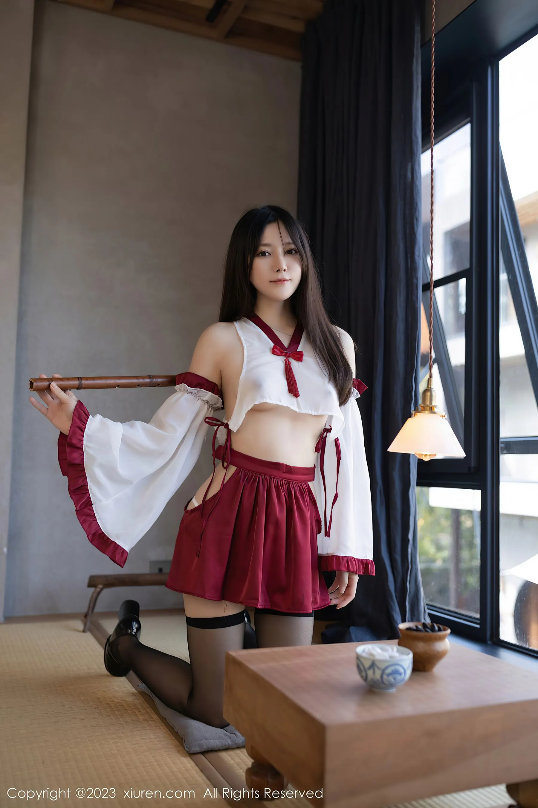图片[2]-秀人网 No.6579 鱼子酱Fish-COS写真在线网
