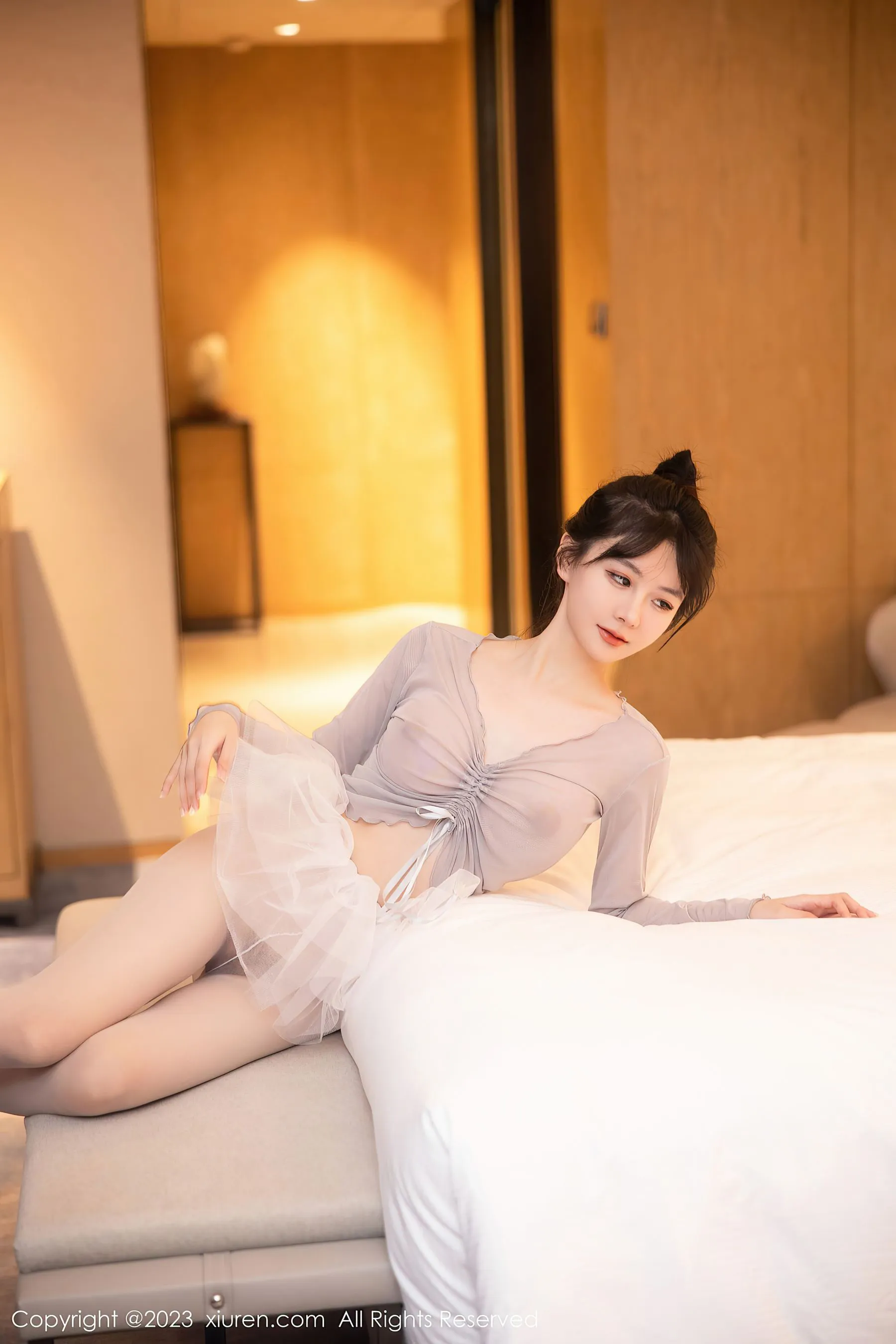图片[6]-秀人网 No.6592 谢小蒽 丝袜美腿-COS写真在线网