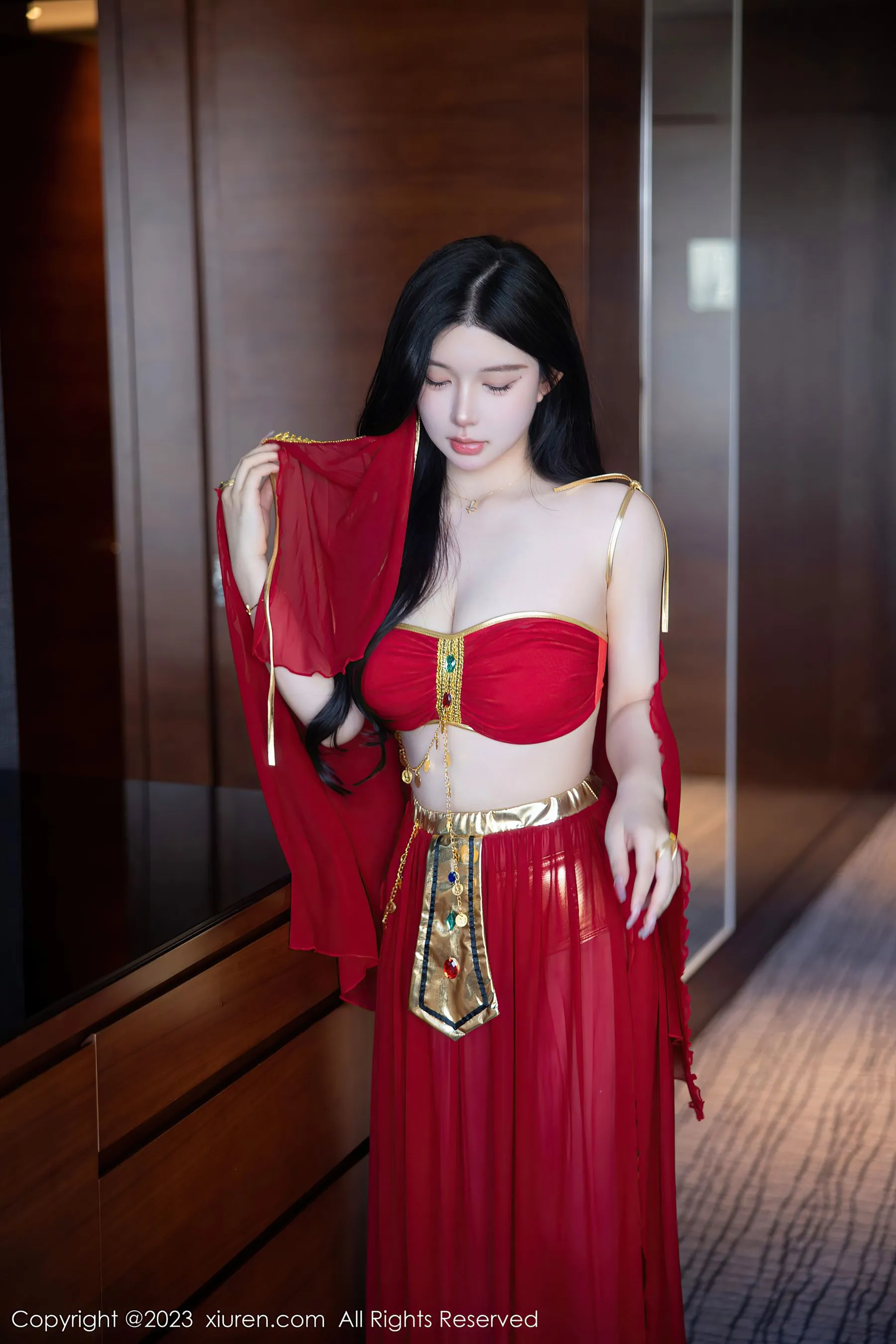 图片[2]-秀人网 No.6613 林珊珊-COS写真在线网
