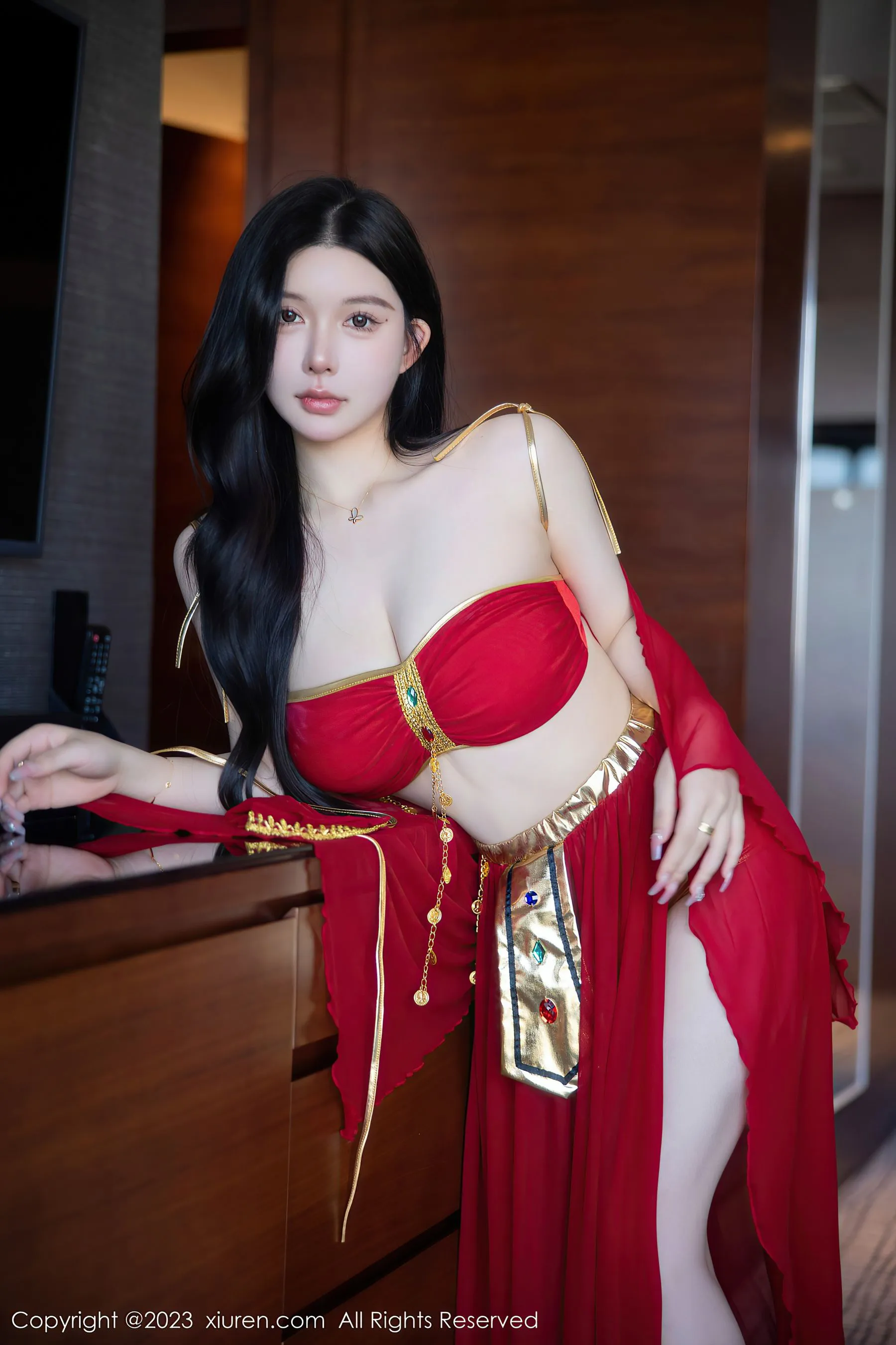 图片[6]-秀人网 No.6613 林珊珊-COS写真在线网