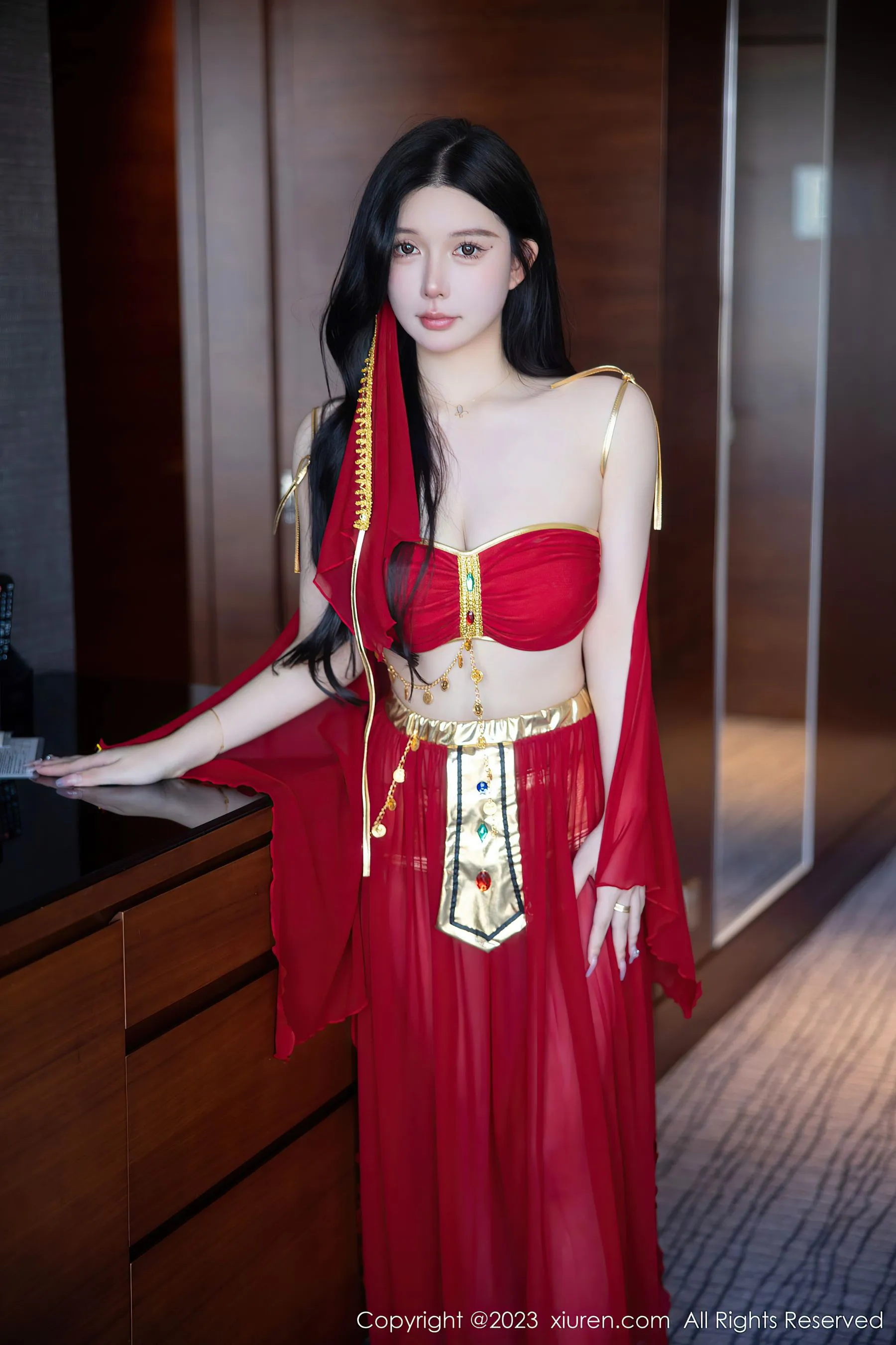 图片[4]-秀人网 No.6613 林珊珊-COS写真在线网