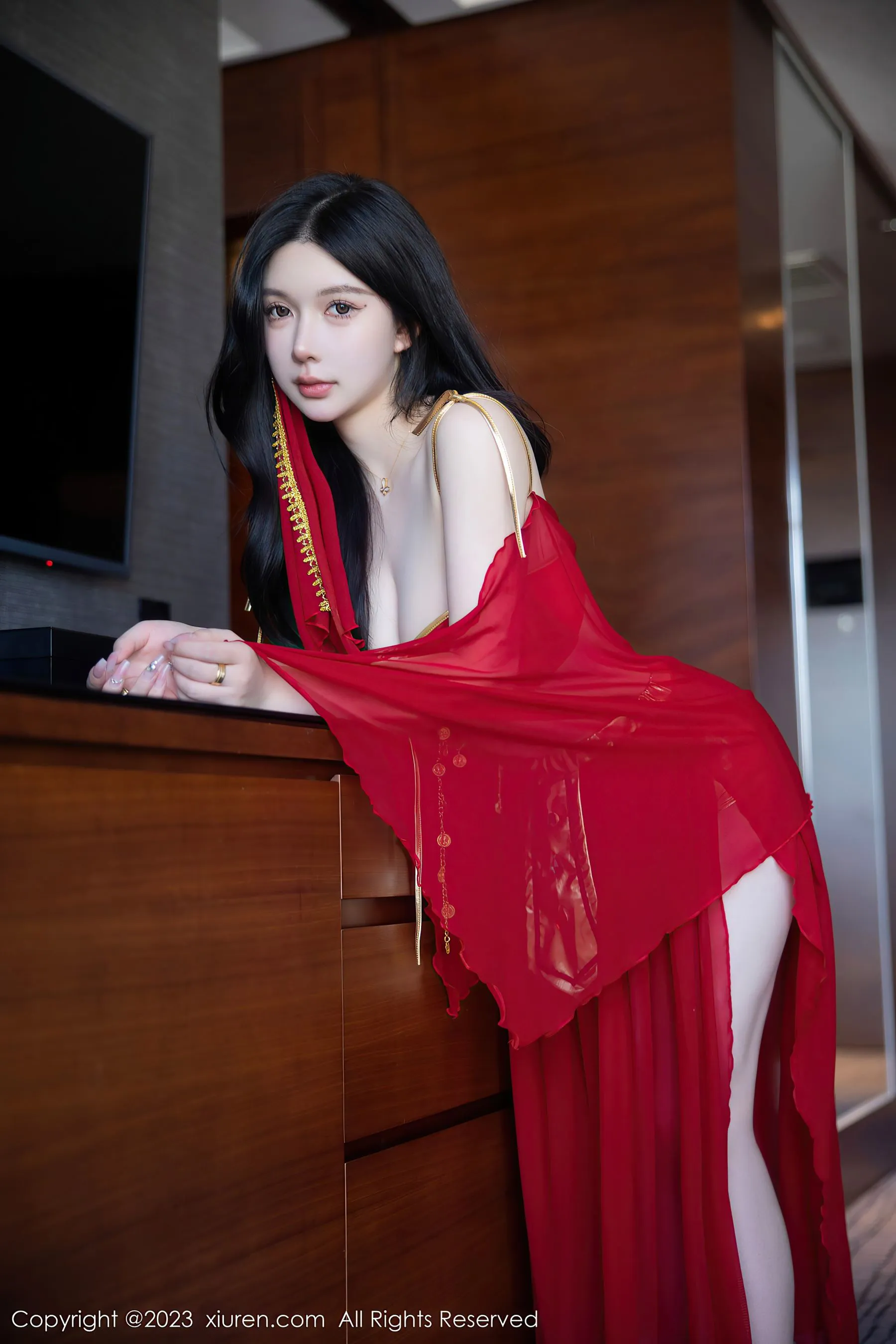 图片[5]-秀人网 No.6613 林珊珊-COS写真在线网