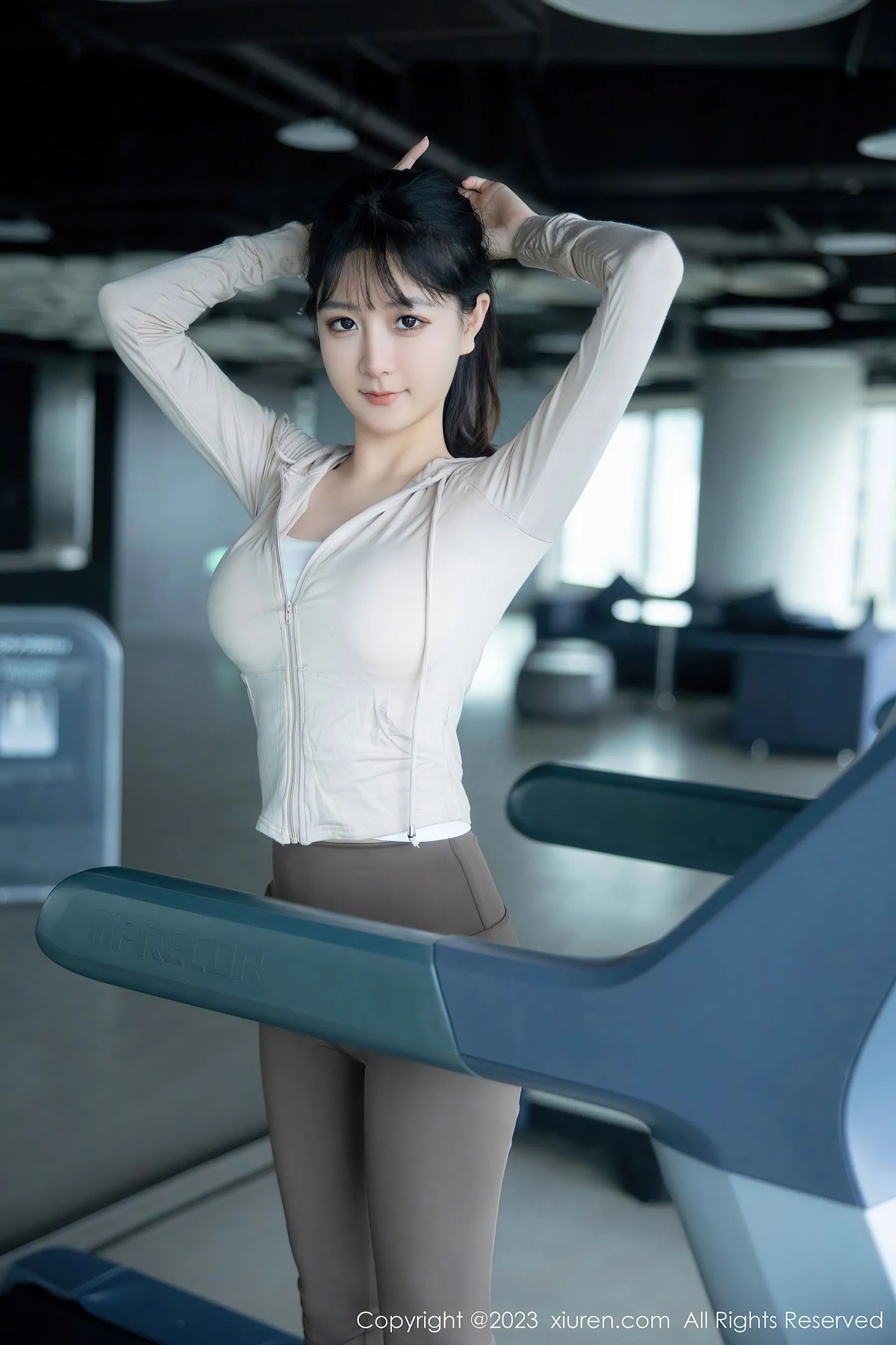 图片[3]-秀人网 No.6683 幼幼 健身美腿-COS写真在线网