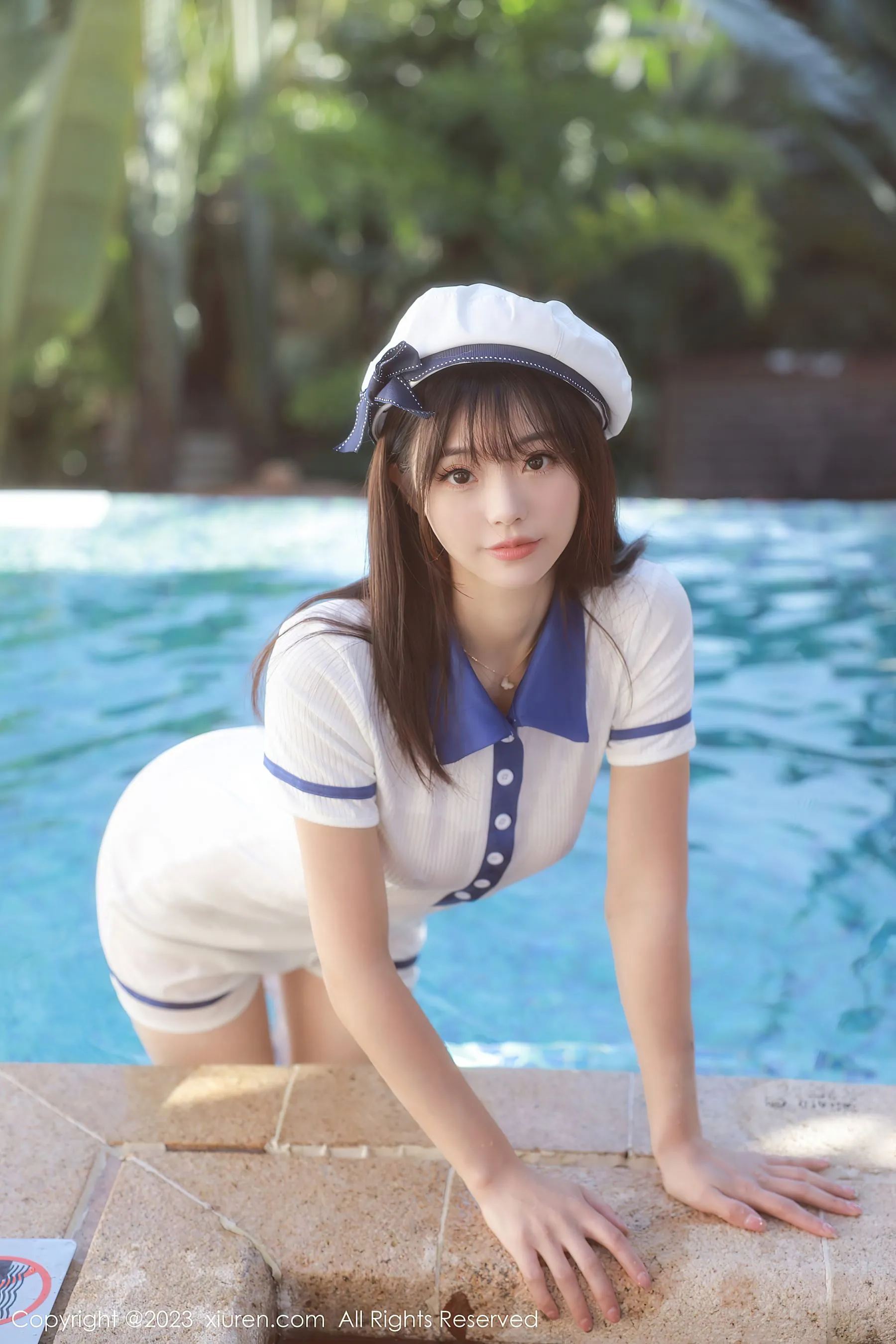 图片[2]-秀人网 No.6686 佘贝拉Bella 南京旅拍-COS写真在线网