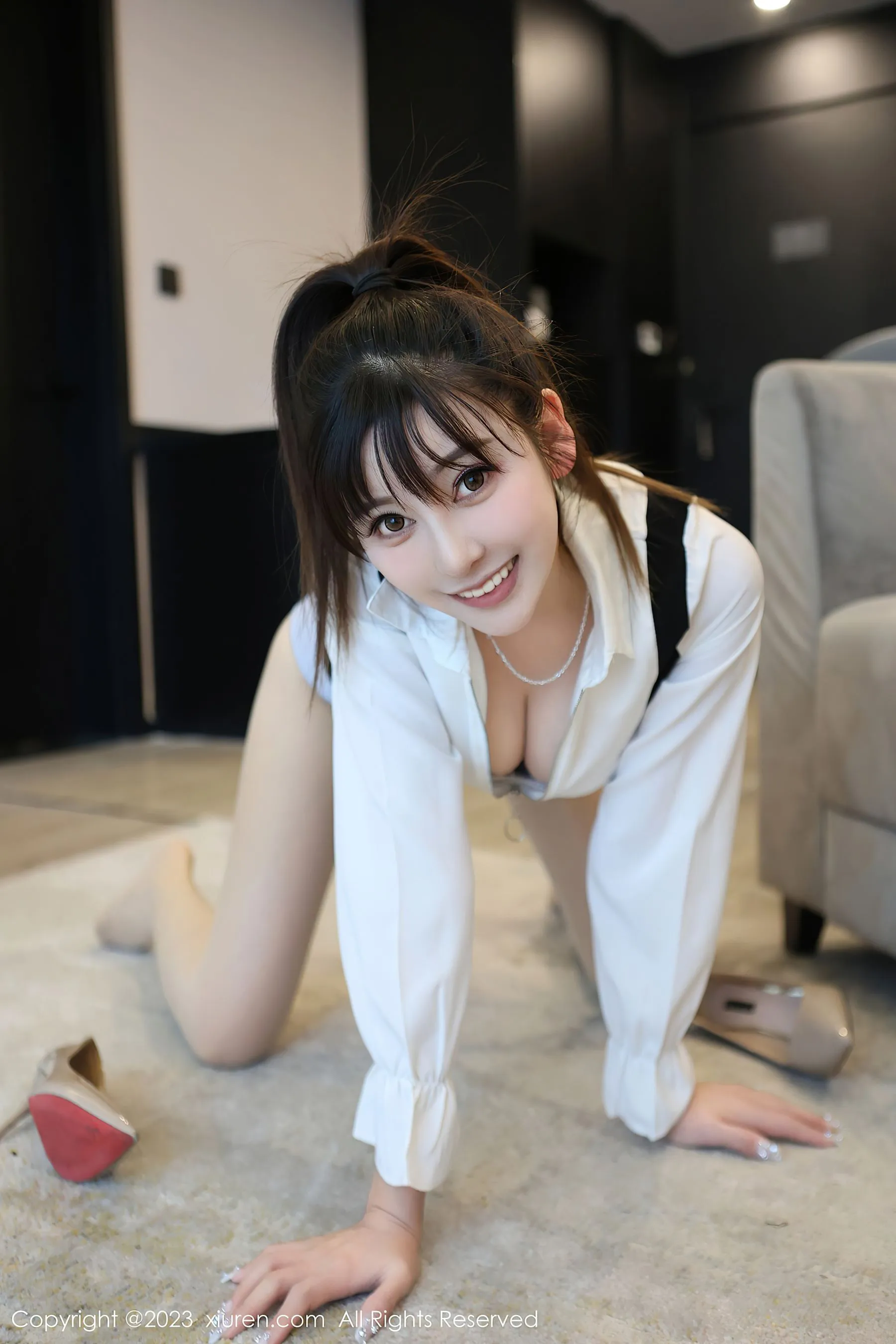 图片[3]-秀人网 No.6700 夏希-COS写真在线网