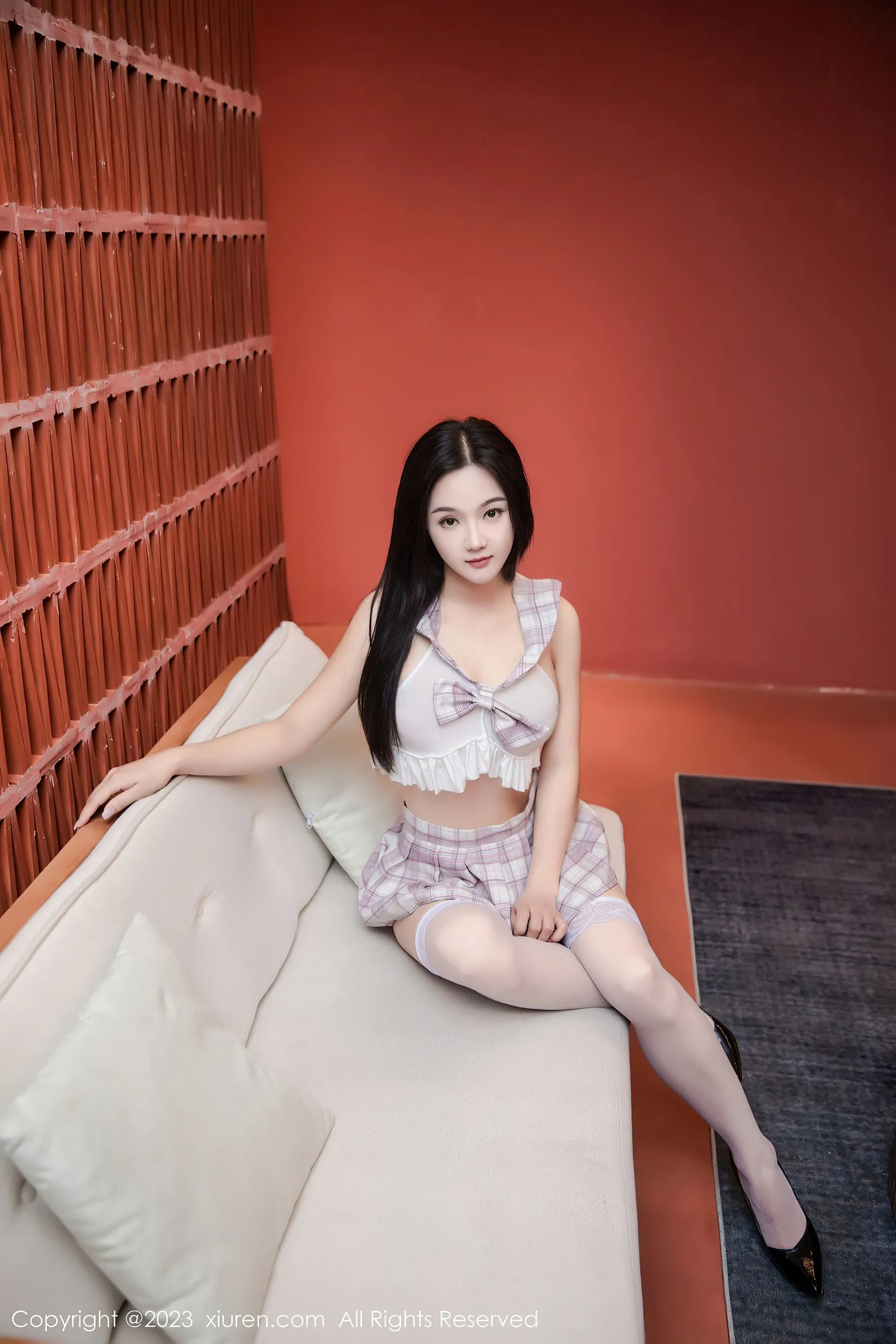 图片[5]-秀人网 No.6733 慕嫣然Lancy 新人美臀-COS写真在线网