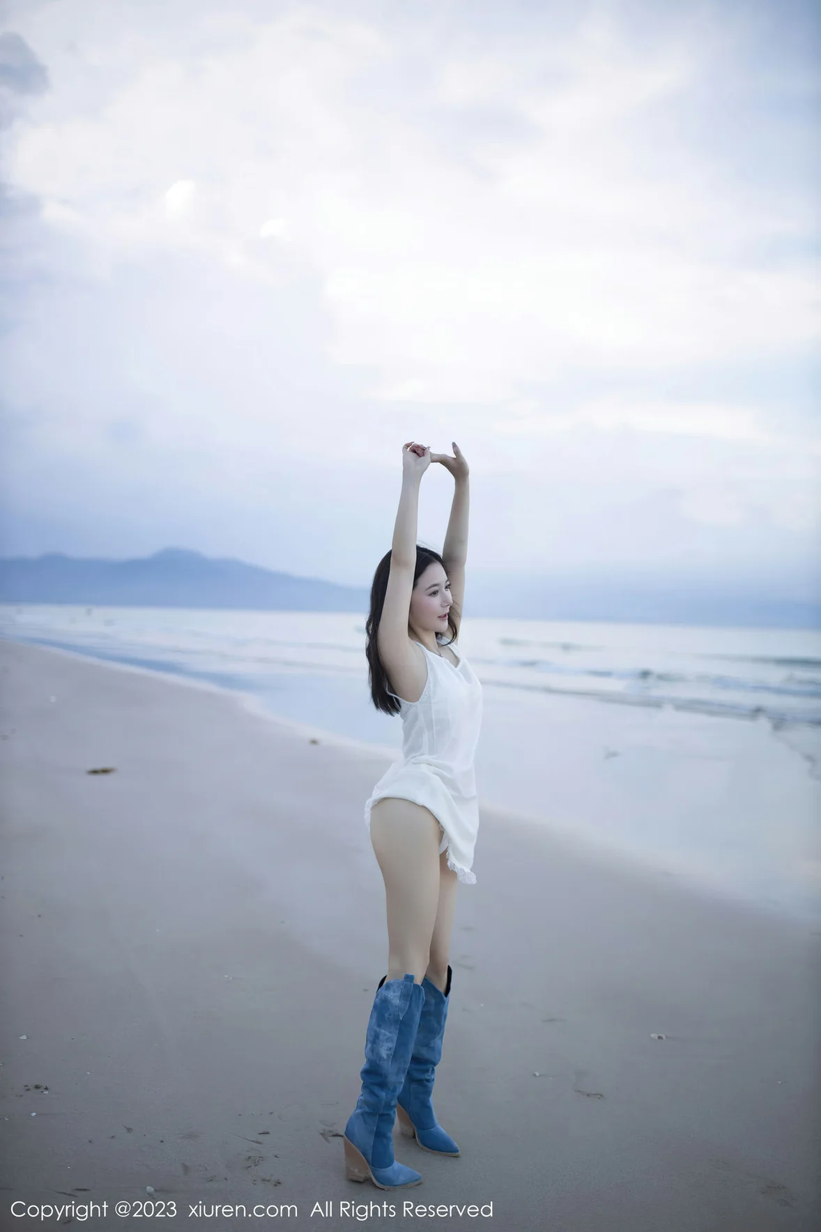 图片[4]-XiuRen 秀人 No.6852 鱼子酱Fish 白色比基尼巴厘岛旅拍1 [81P]-COS写真在线网