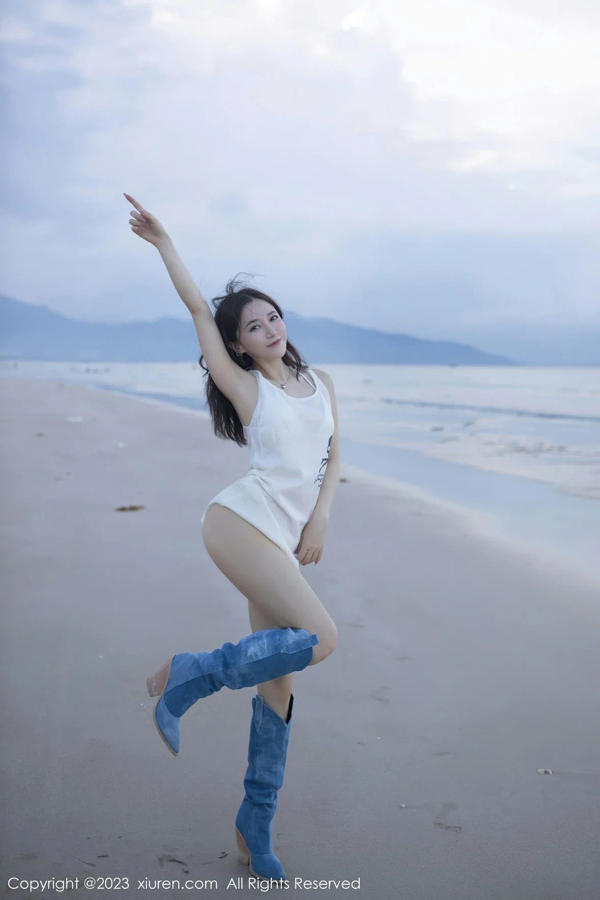 图片[6]-XiuRen 秀人 No.6852 鱼子酱Fish 白色比基尼巴厘岛旅拍1 [81P]-COS写真在线网