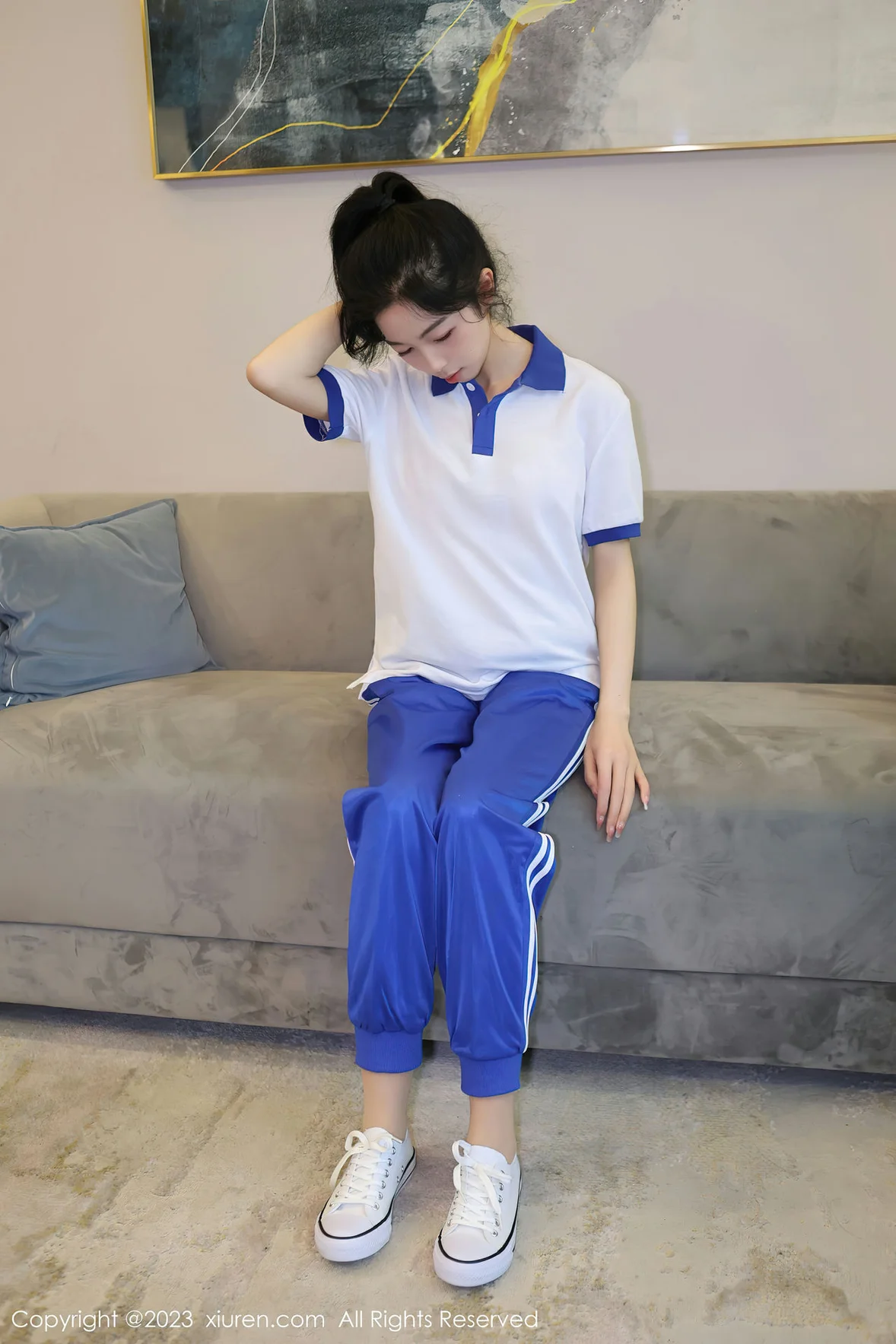 图片[3]-XiuRen 秀人 No.6855 茜茜Kimi 清纯甜美美女写真 [86P]-COS写真在线网