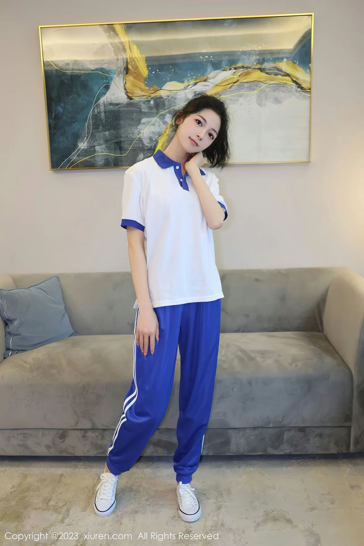 图片[2]-XiuRen 秀人 No.6855 茜茜Kimi 清纯甜美美女写真 [86P]-COS写真在线网