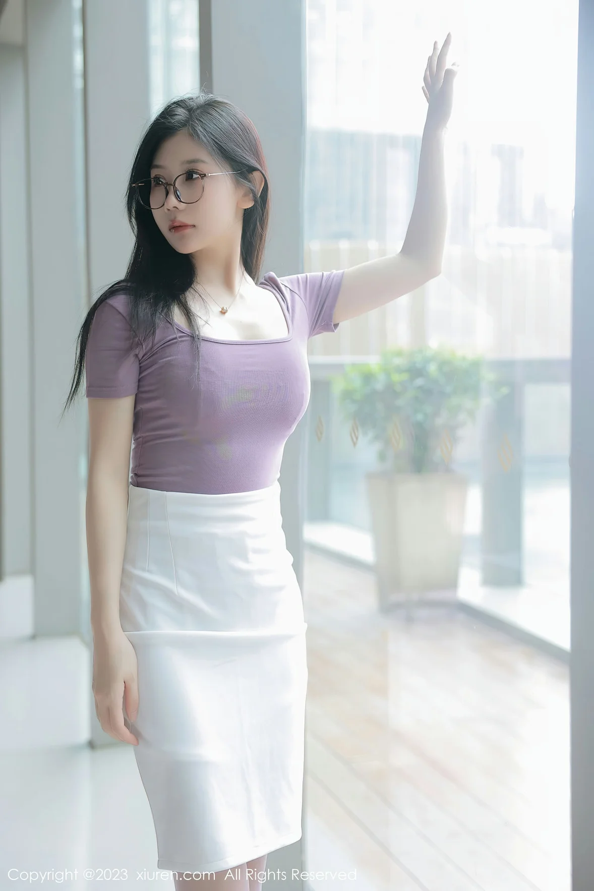 图片[2]-XiuRen 秀人 No.6865 尹甜甜 淡红色蕾丝内衣泰国旅拍 [86P]-COS写真在线网