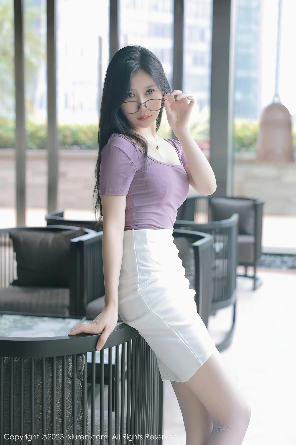 图片[6]-XiuRen 秀人 No.6865 尹甜甜 淡红色蕾丝内衣泰国旅拍 [86P]-COS写真在线网