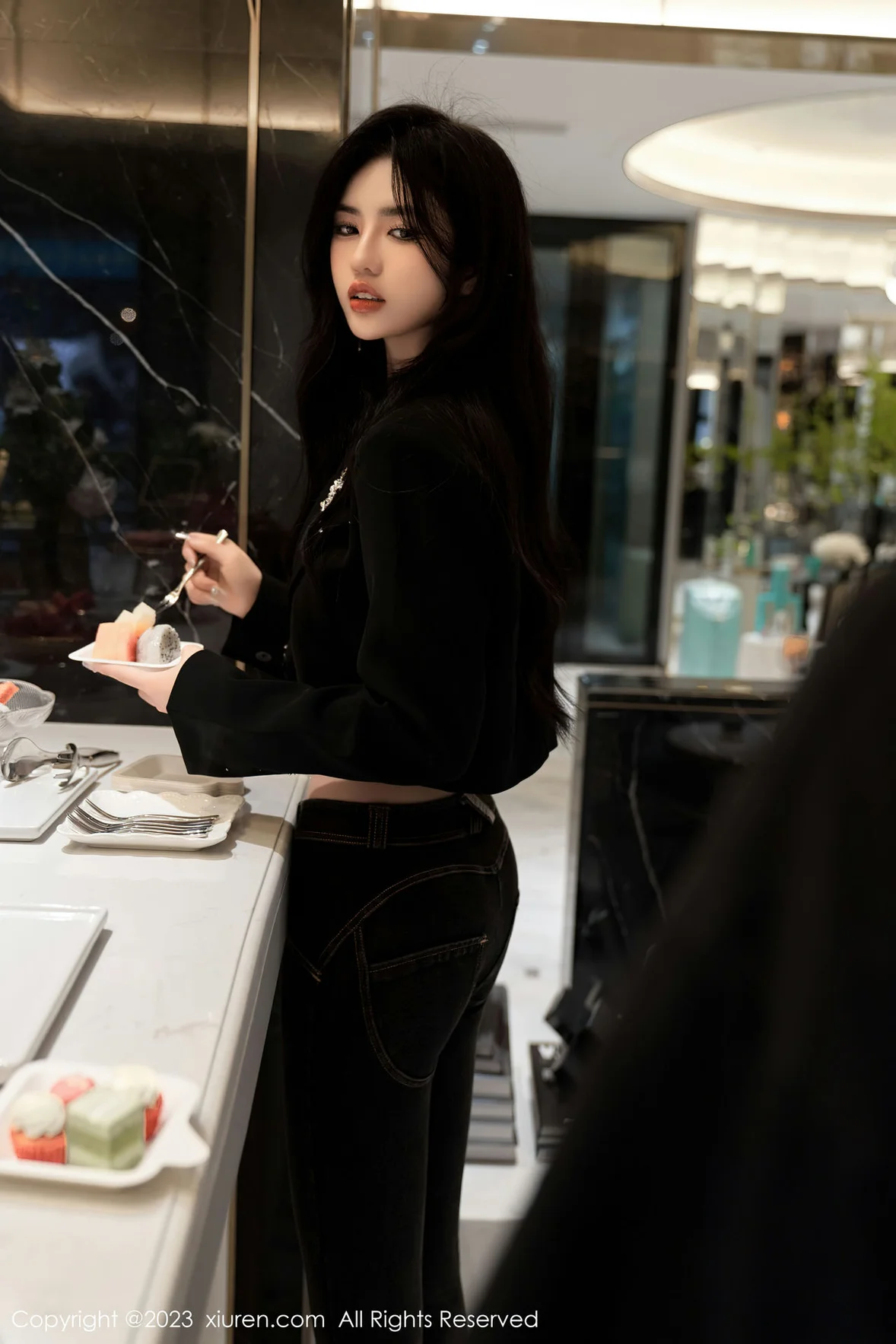 图片[2]-XiuRen 秀人 No.6874 浅浅Danny 轻透内衣性感写真 [90P]-COS写真在线网