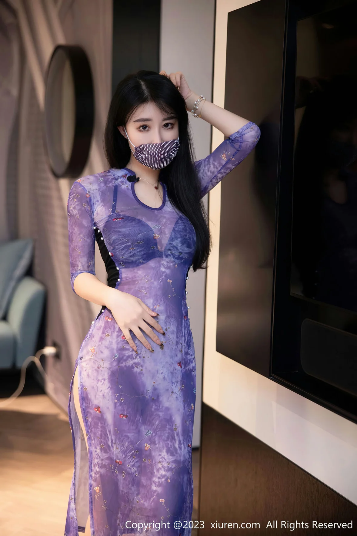图片[4]-XiuRen 秀人 No.6876 司柠 湿身诱惑性感写真 [57P]-COS写真在线网