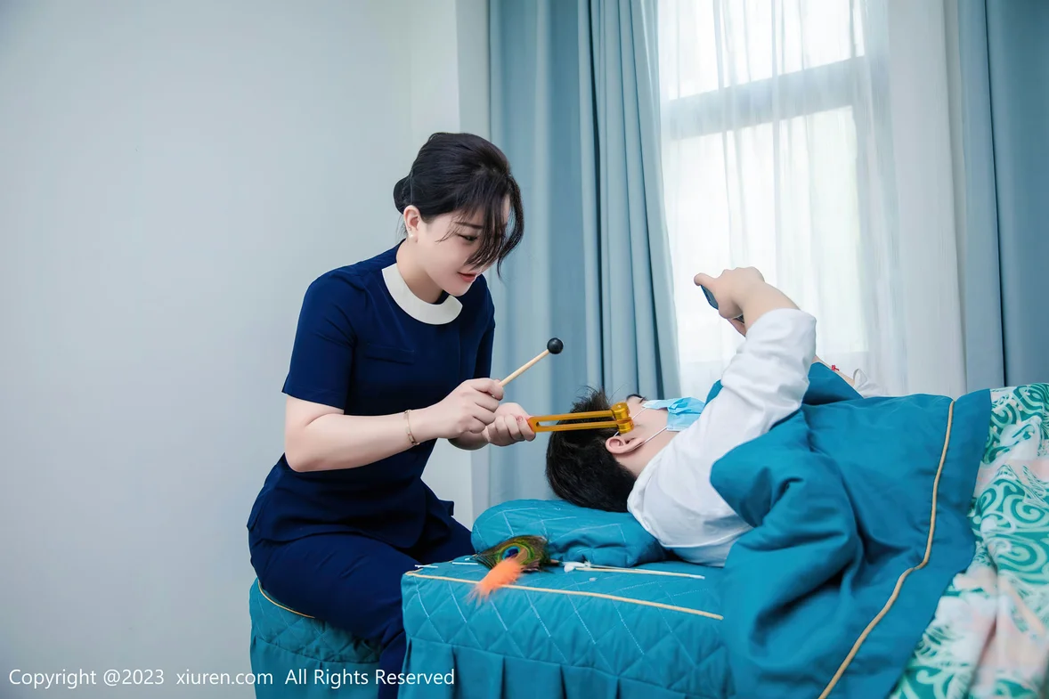 图片[2]-XiuRen 秀人 No.6878 王婉悠Queen 性感技师装扮性感写真 [75P]-COS写真在线网