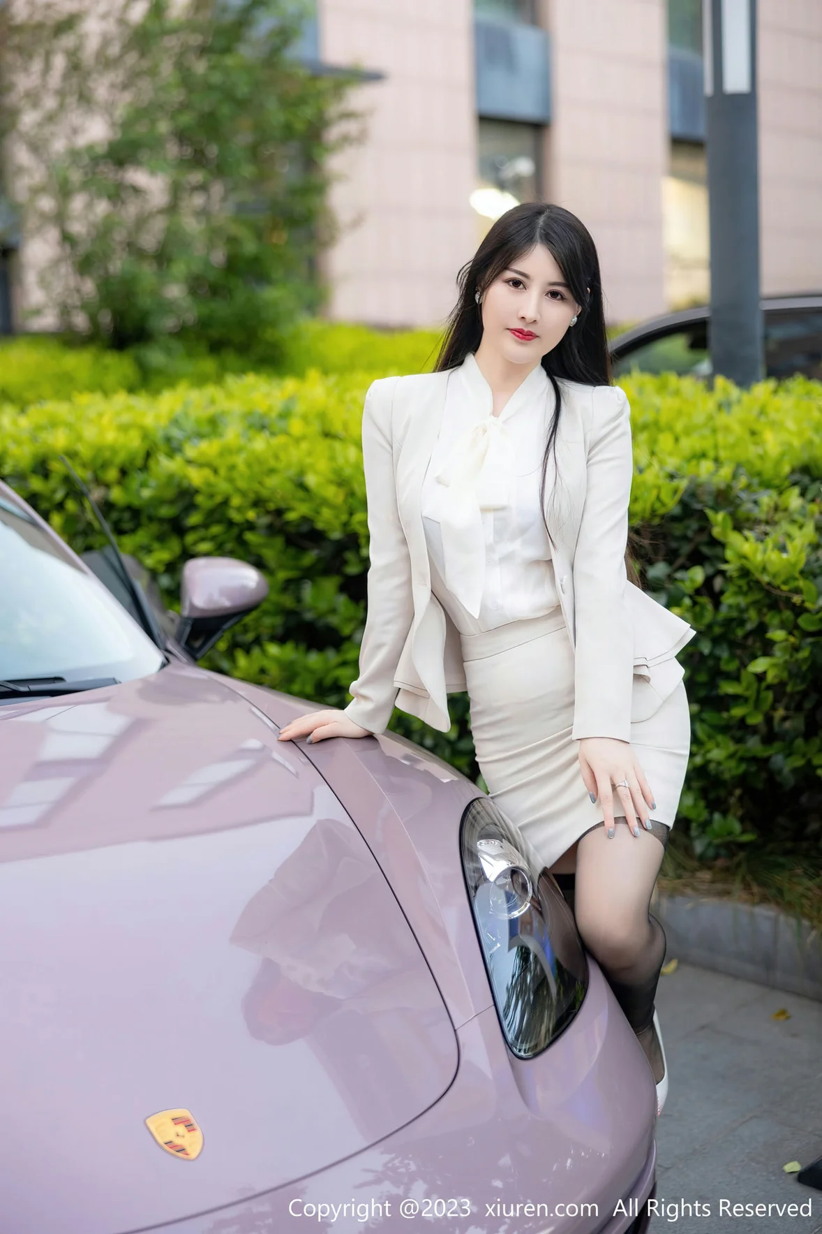 图片[2]-XiuRen 秀人 No.6879 诗诗kiki 魅惑黑丝性感写真 [80P]-COS写真在线网