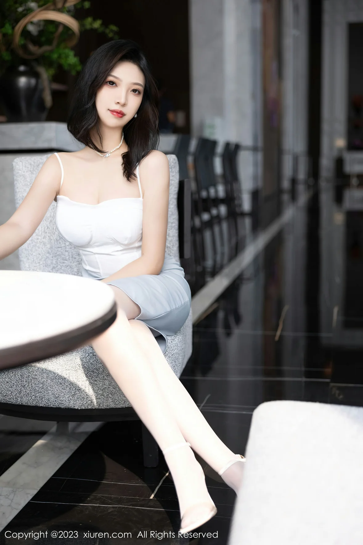 图片[3]-XiuRen 秀人 No.6898 郑颖姗Bev 白色蕾丝内衣性感写真 [83P]-COS写真在线网
