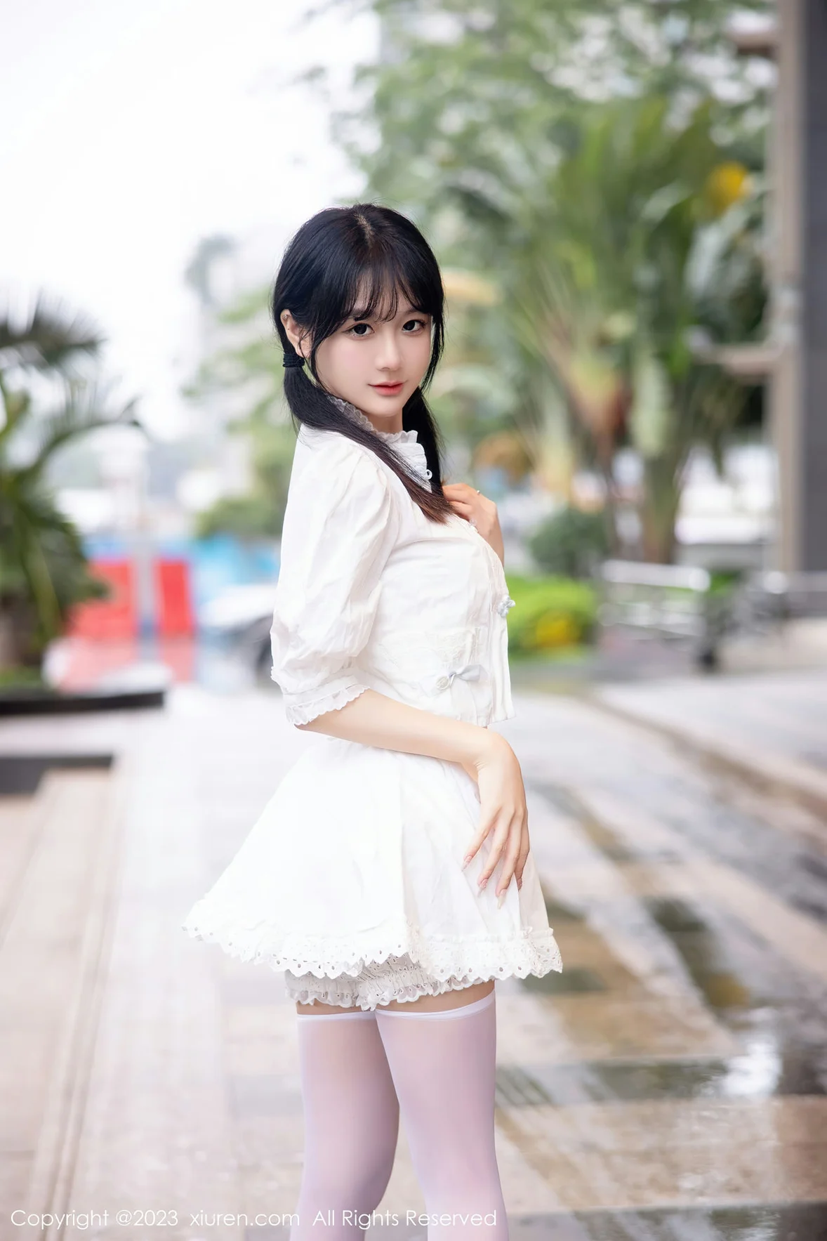 图片[4]-XiuRen 秀人 No.6933 幼幼 连衣短裙性感写真 [84P]-COS写真在线网