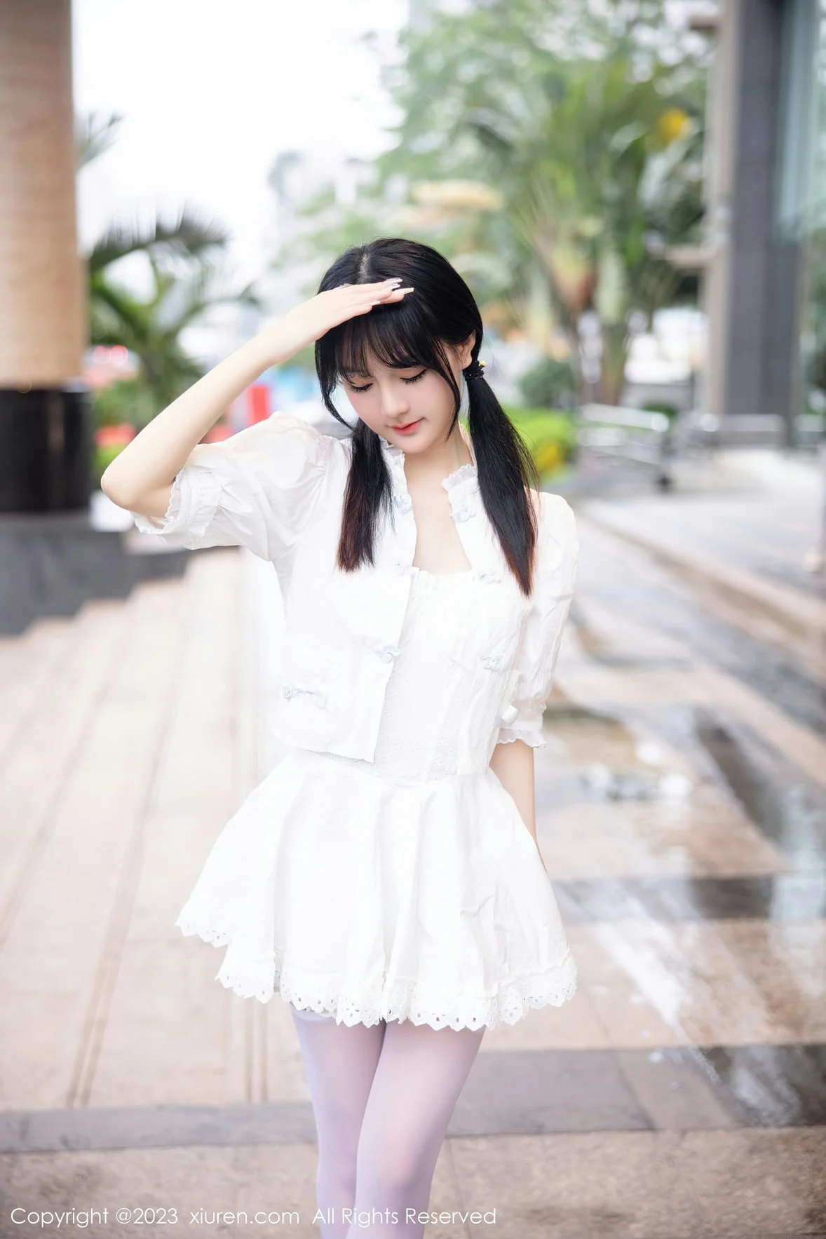 图片[6]-XiuRen 秀人 No.6933 幼幼 连衣短裙性感写真 [84P]-COS写真在线网
