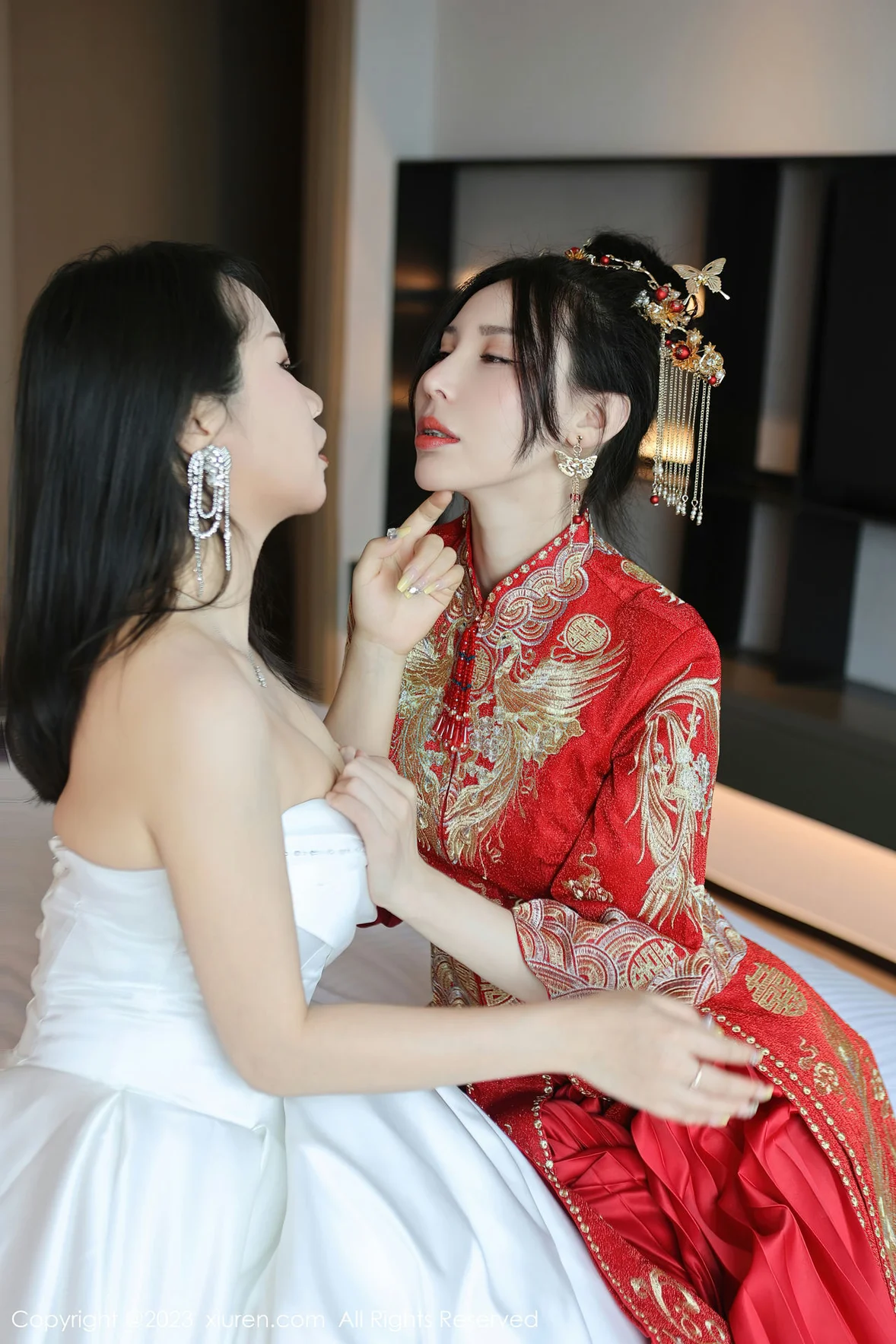 图片[5]-XiuRen 秀人 No.6957 曼柔两位性感女神模特合集写真 [86P]-COS写真在线网