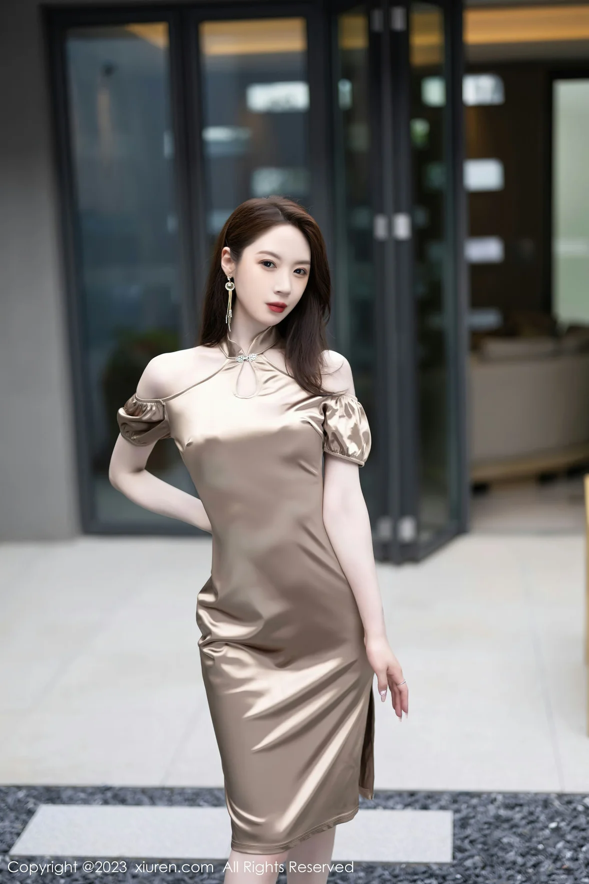 图片[2]-XiuRen 秀人 No.6997 梦心玥 蕾丝内衣性感写真 [81P]-COS写真在线网