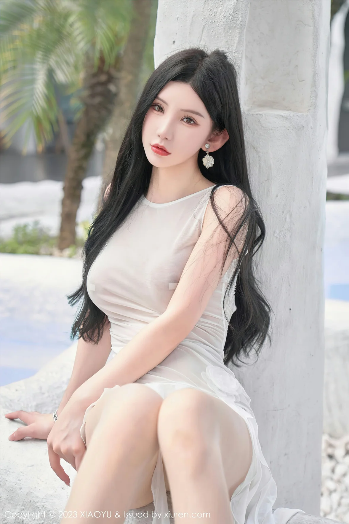 图片[2]-XiuRen 秀人 No.7049 周于希 透视湿身 [90P]-COS写真在线网