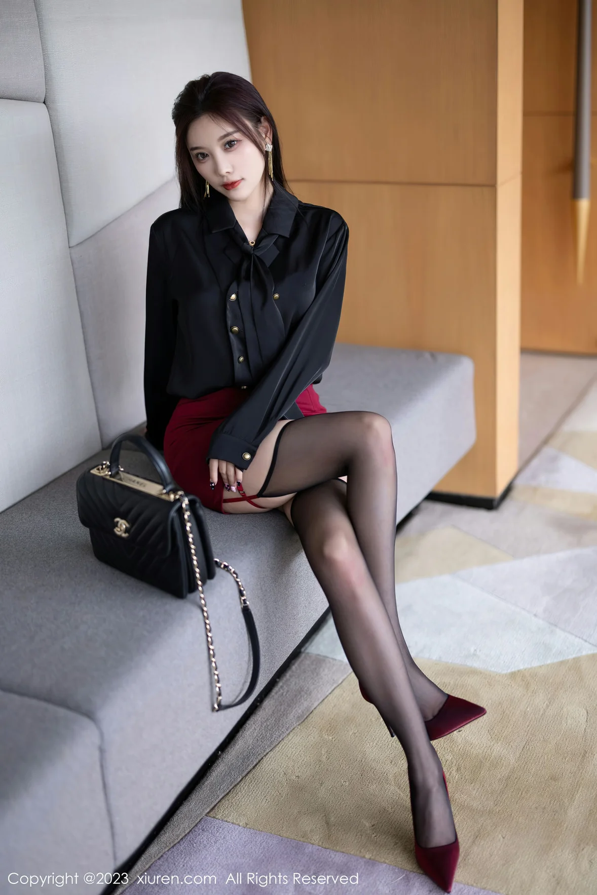 图片[6]-XiuRen 秀人 No.7062 杨晨晨Yome 蕾丝边内衣性感写真 [82P]-COS写真在线网