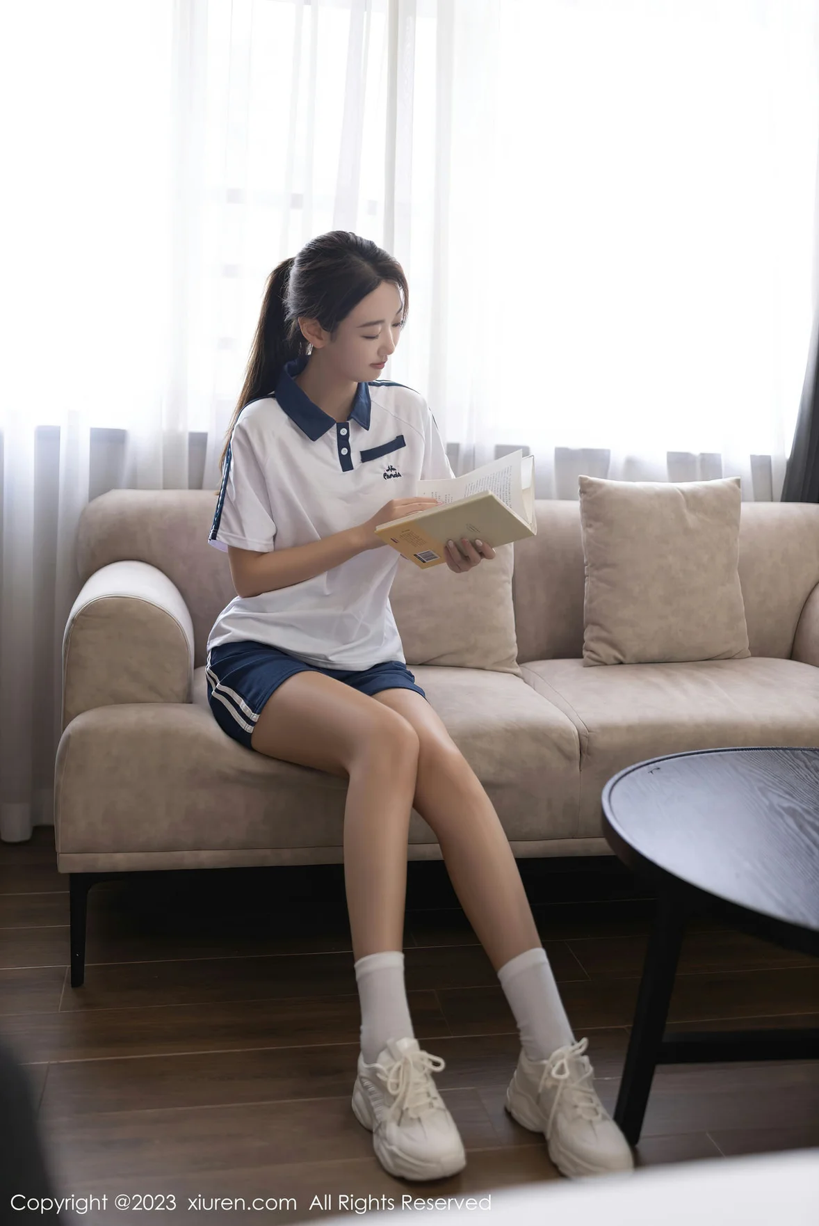 图片[5]-XiuRen 秀人 No.7091 唐安琪 白色学妹性感写真 [81P]-COS写真在线网