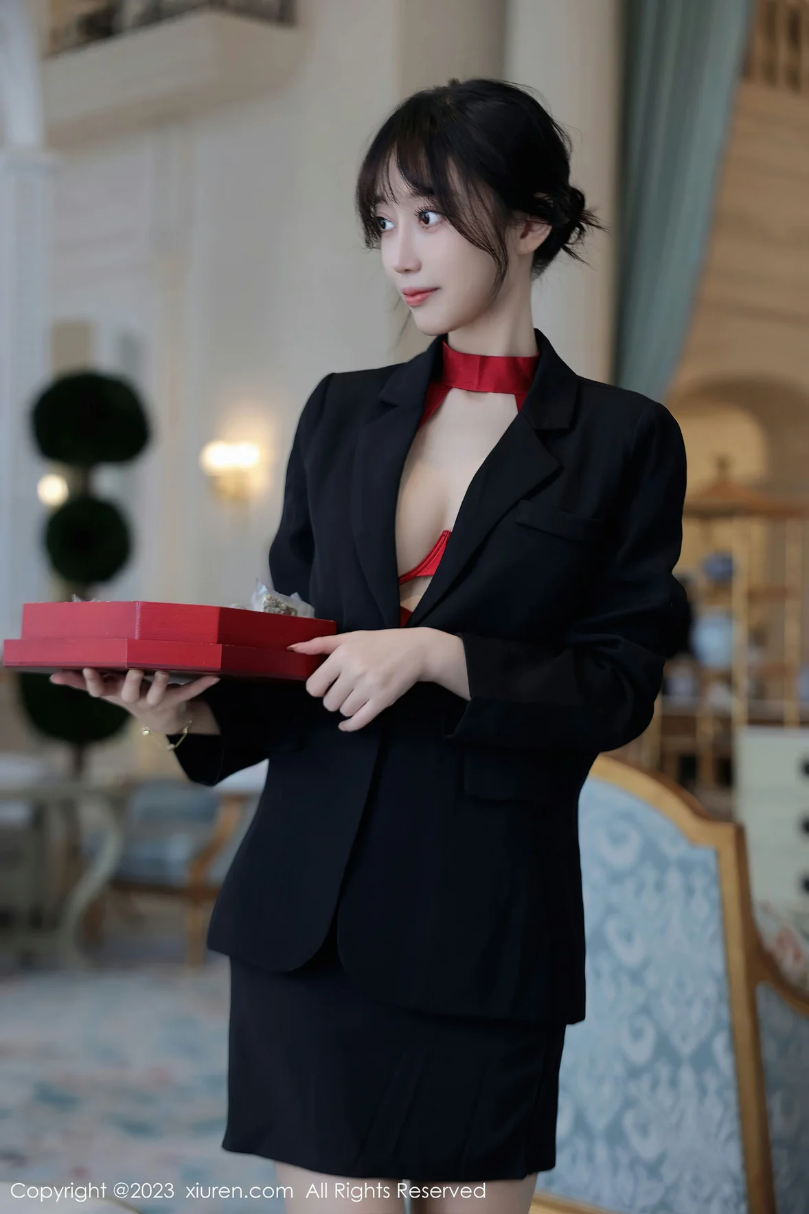 图片[3]-XiuRen 秀人 No.7102 玥儿玥er 红色情趣杭州旅拍 [64P]-COS写真在线网