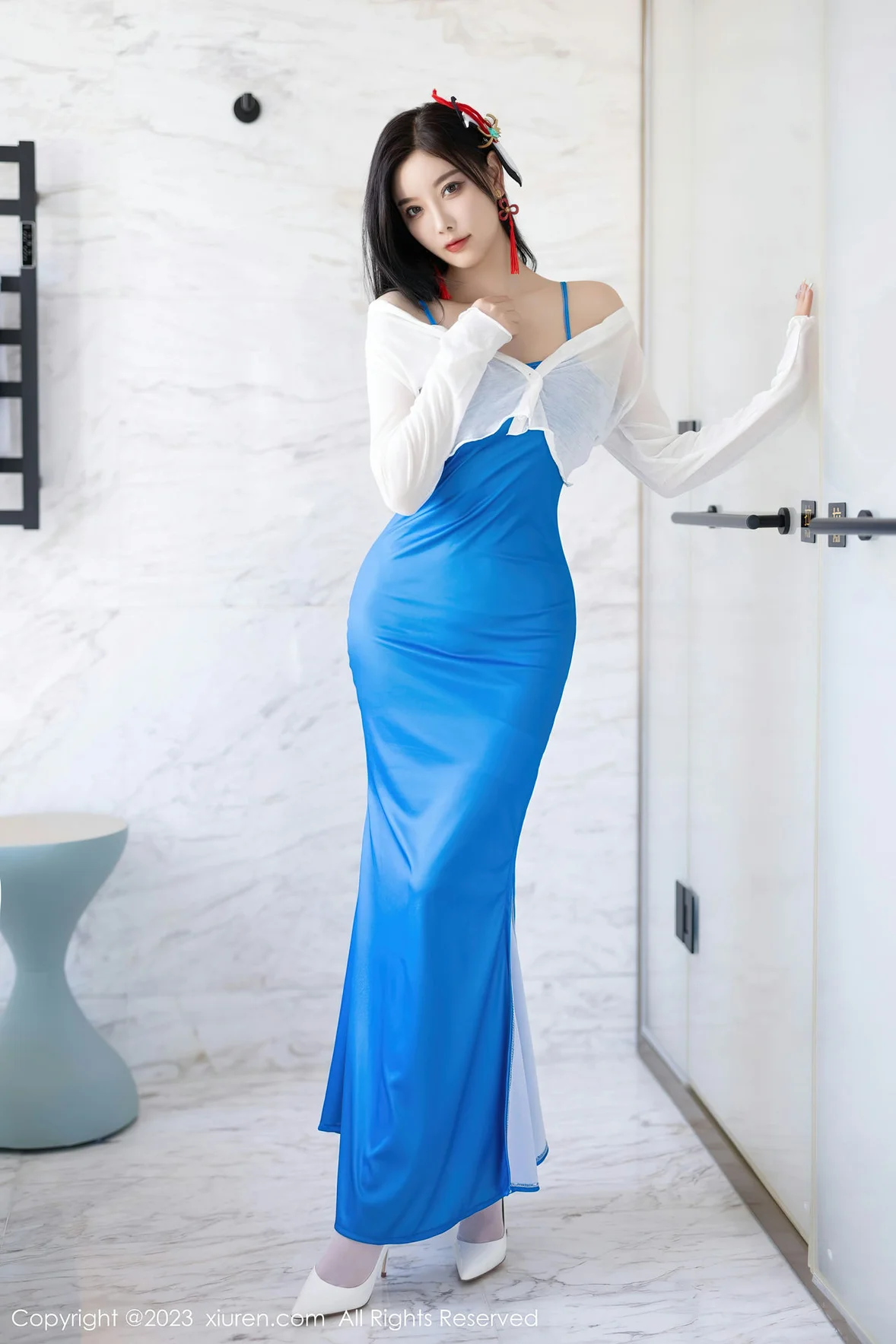 图片[4]-XiuRen 秀人 No.7135 杨晨晨Yome 蕾丝内衣浙江安吉旅拍 [85P]-COS写真在线网
