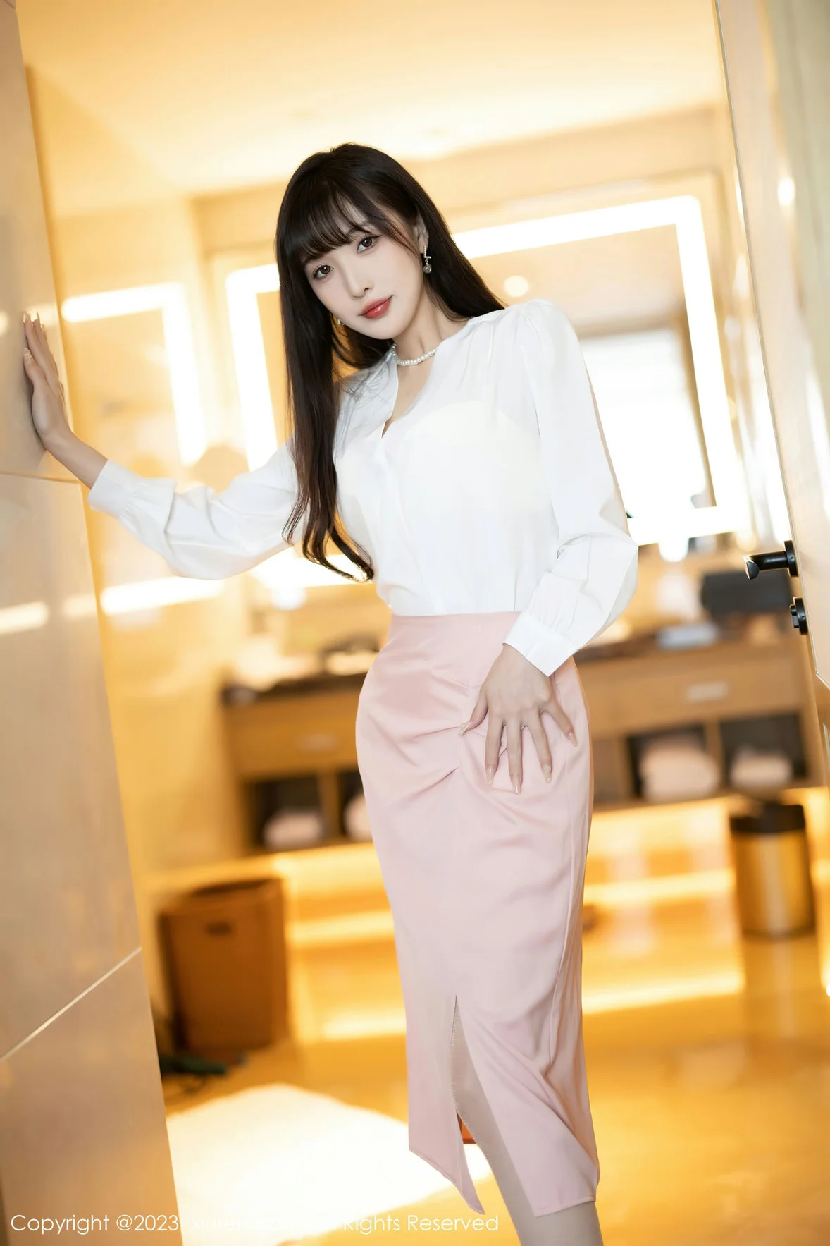 图片[3]-XiuRen 秀人 No.7147 林星阑 原色丝袜性感写真 [84P]-COS写真在线网