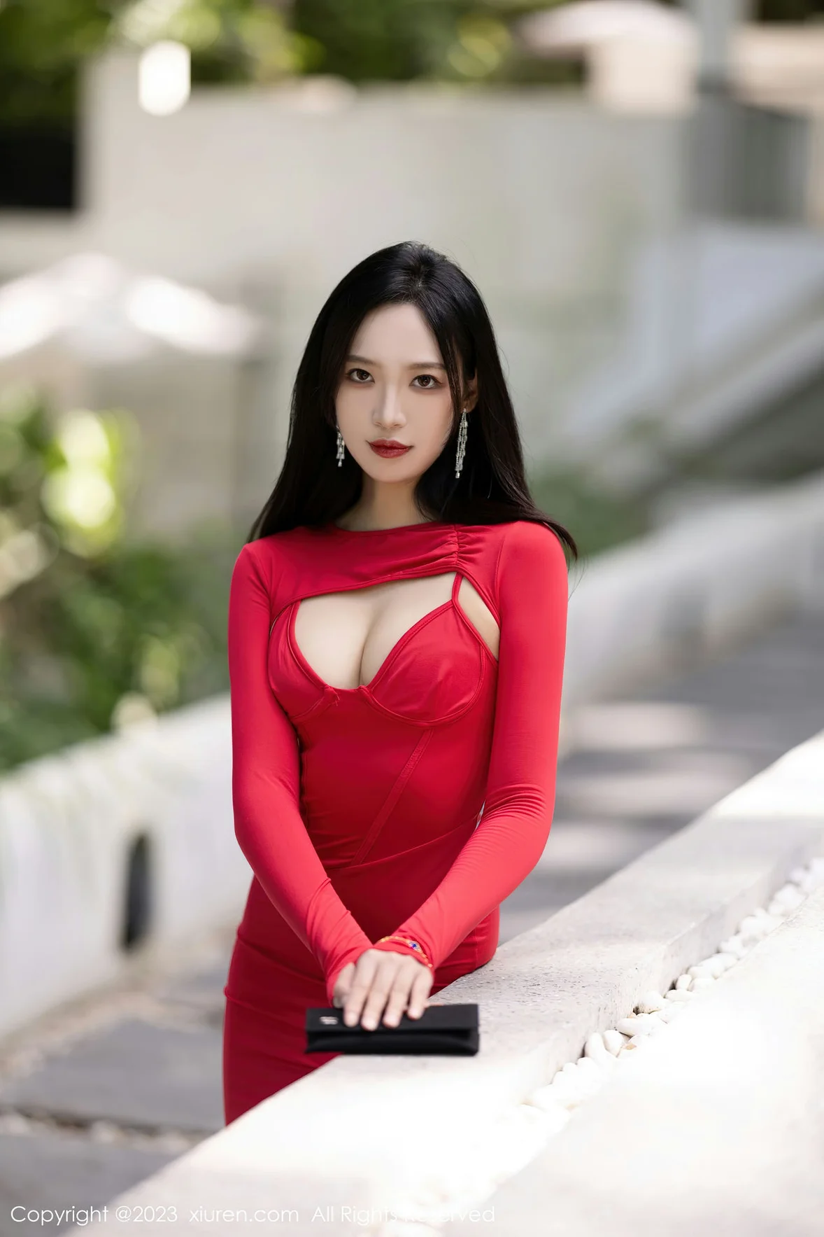 图片[5]-XiuRen 秀人 No.7194 郑颖姗Bev 红色蕾丝服饰性感写真 [84P]-COS写真在线网