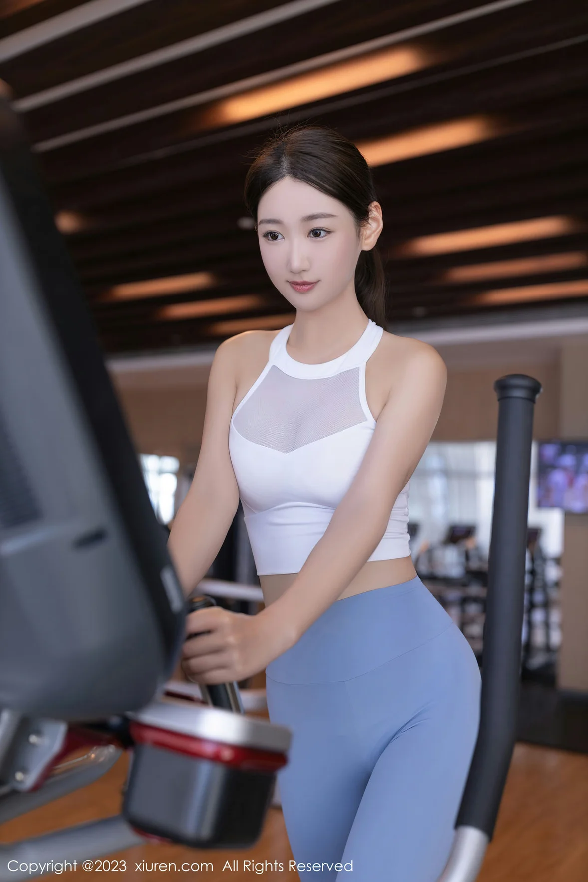 图片[2]-XiuRen 秀人 No.7197 唐安琪 瑜伽服健身场所拍摄澳门旅拍 [81P]-COS写真在线网
