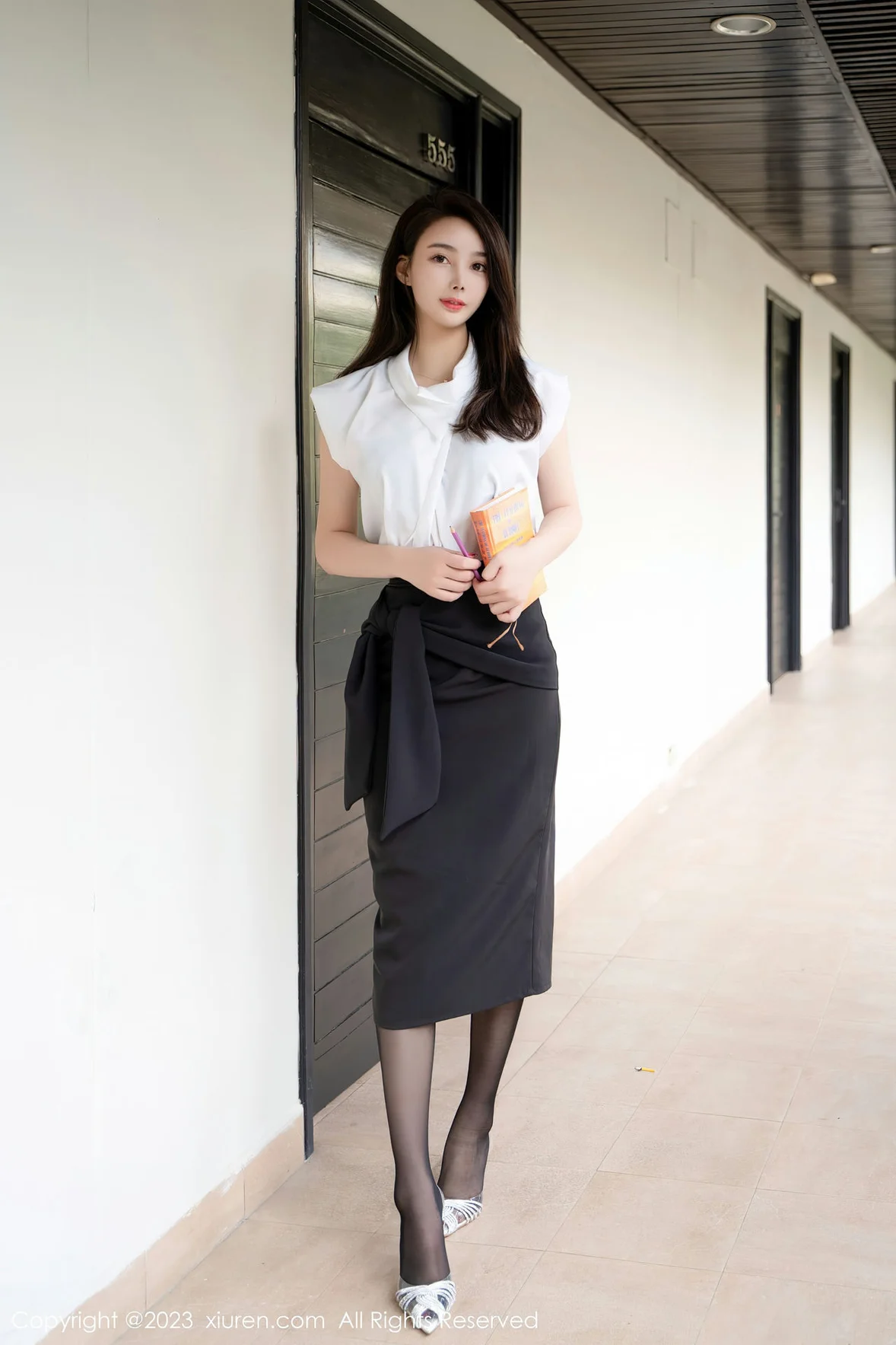 图片[6]-XiuRen 秀人 No.7270 summer宝宝 黑色蕾丝内衣性感写真 [60P]-COS写真在线网