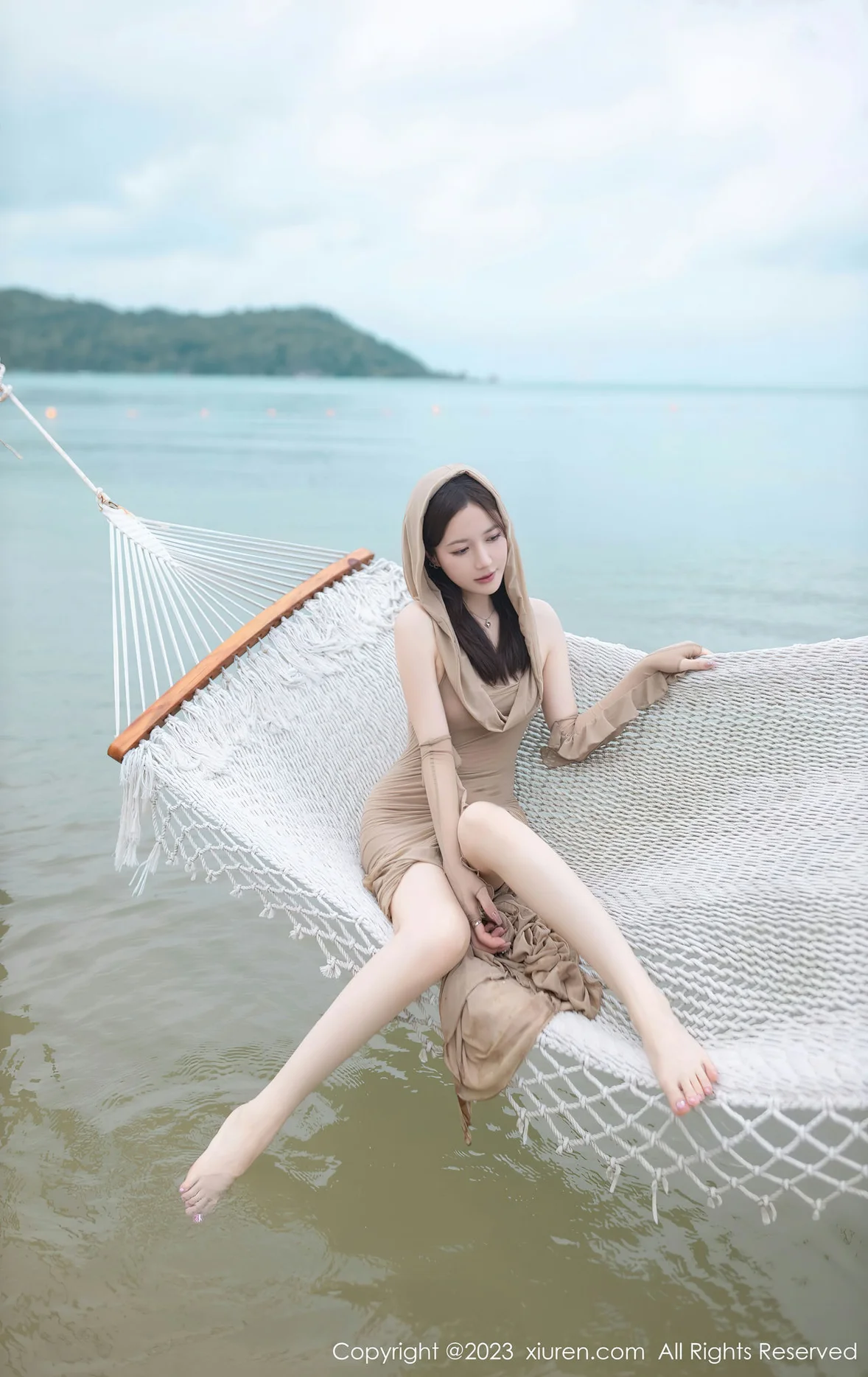 图片[4]-XiuRen 秀人 No.7288 鱼子酱Fish 沙滩渔网性感写真 [78P]-COS写真在线网
